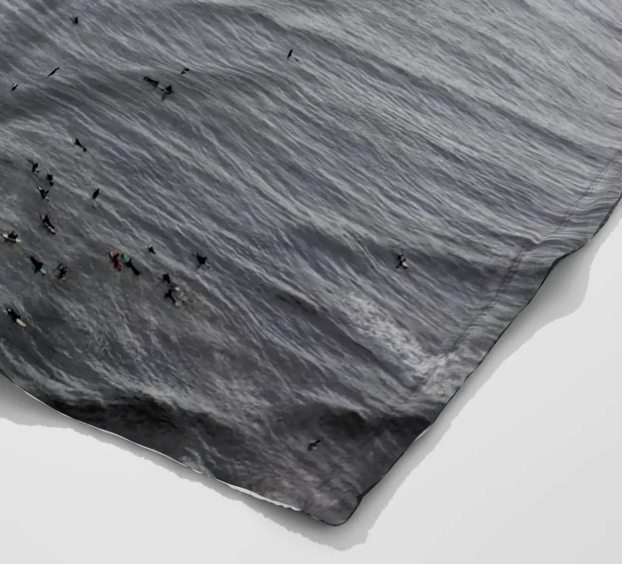 Surfista a Lima - Millaflorres (Perù) coperta in pile da fotokunst