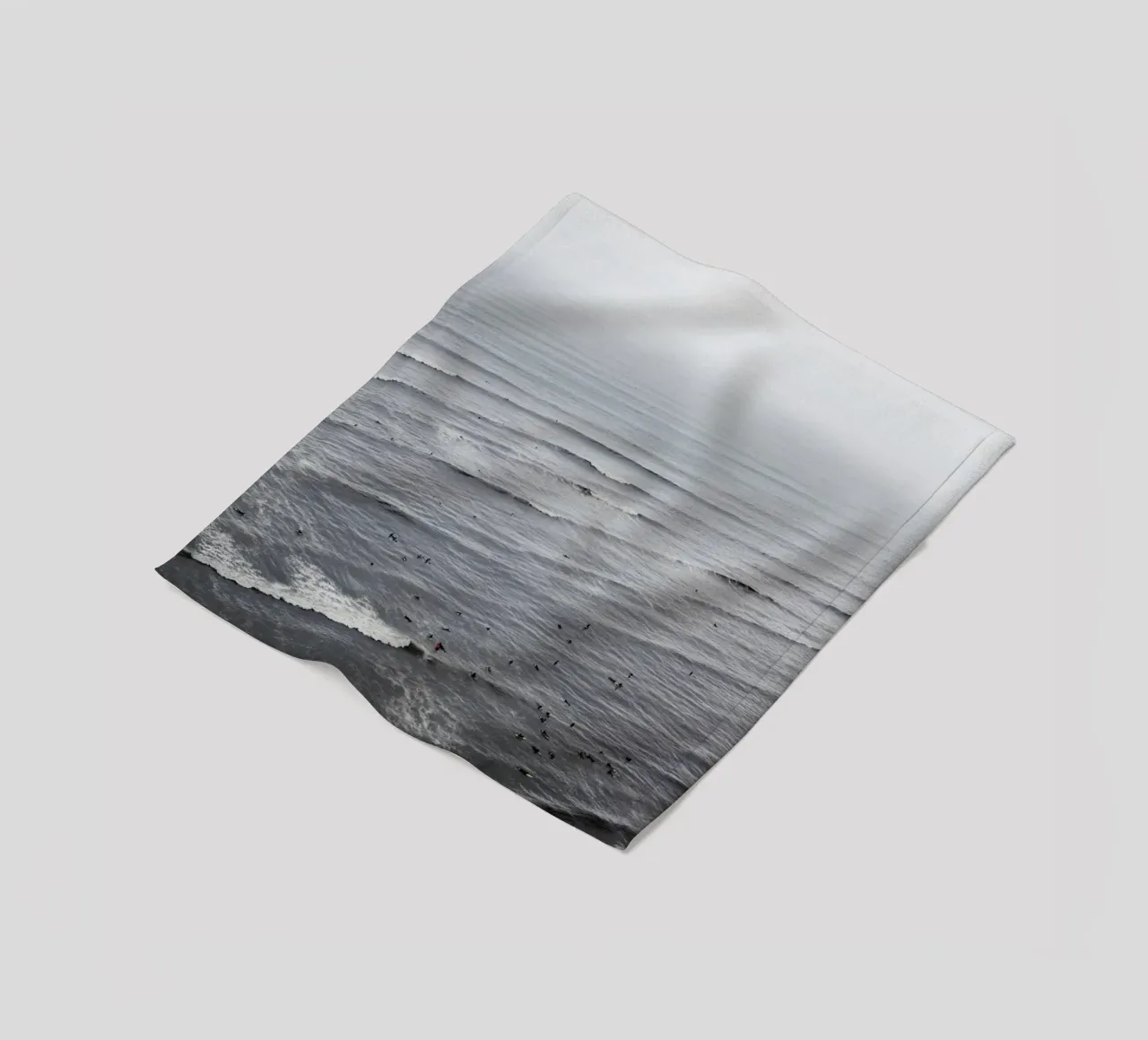 Surfista a Lima - Millaflorres (Perù) coperta in pile da fotokunst