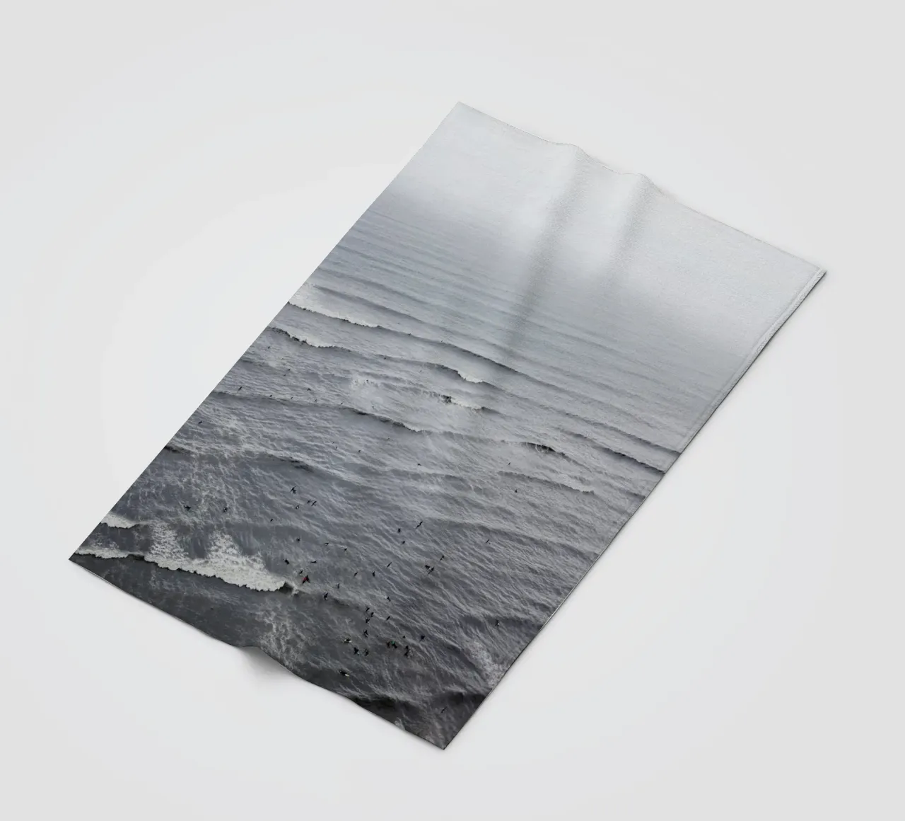 Surfista a Lima - Millaflorres (Perù) coperta in pile da fotokunst