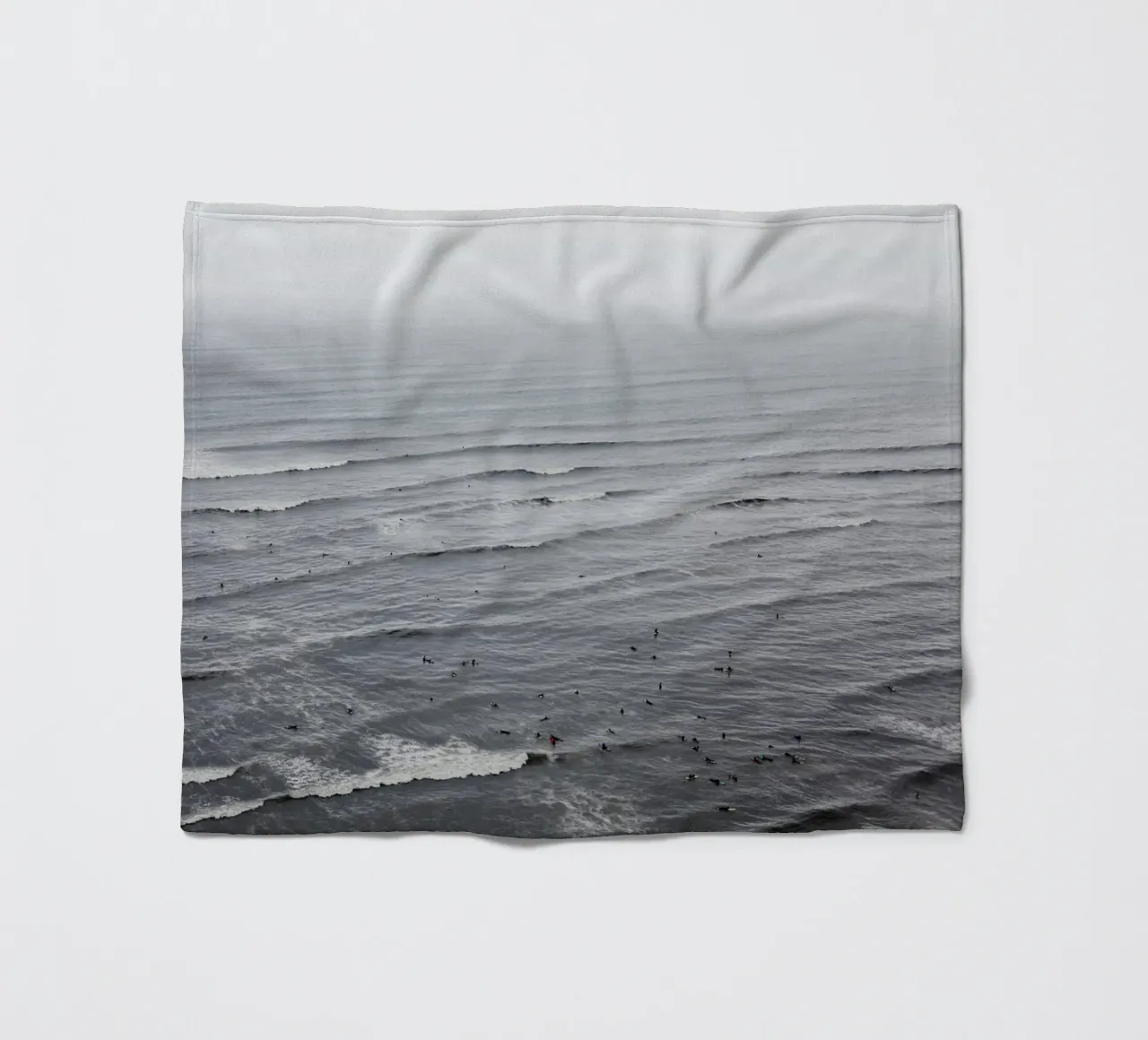 Surfista a Lima - Millaflorres (Perù) coperta in pile da fotokunst