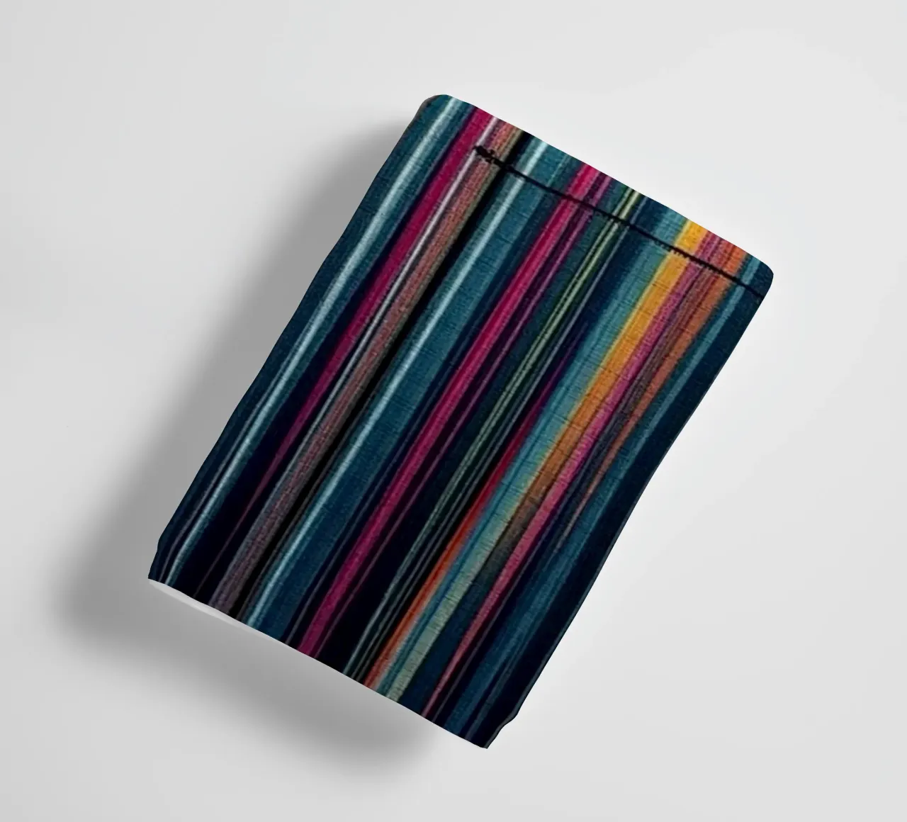 Vibrant Spectrum: A Modern Abstract Vertical Line Art towel by Artistic-shop