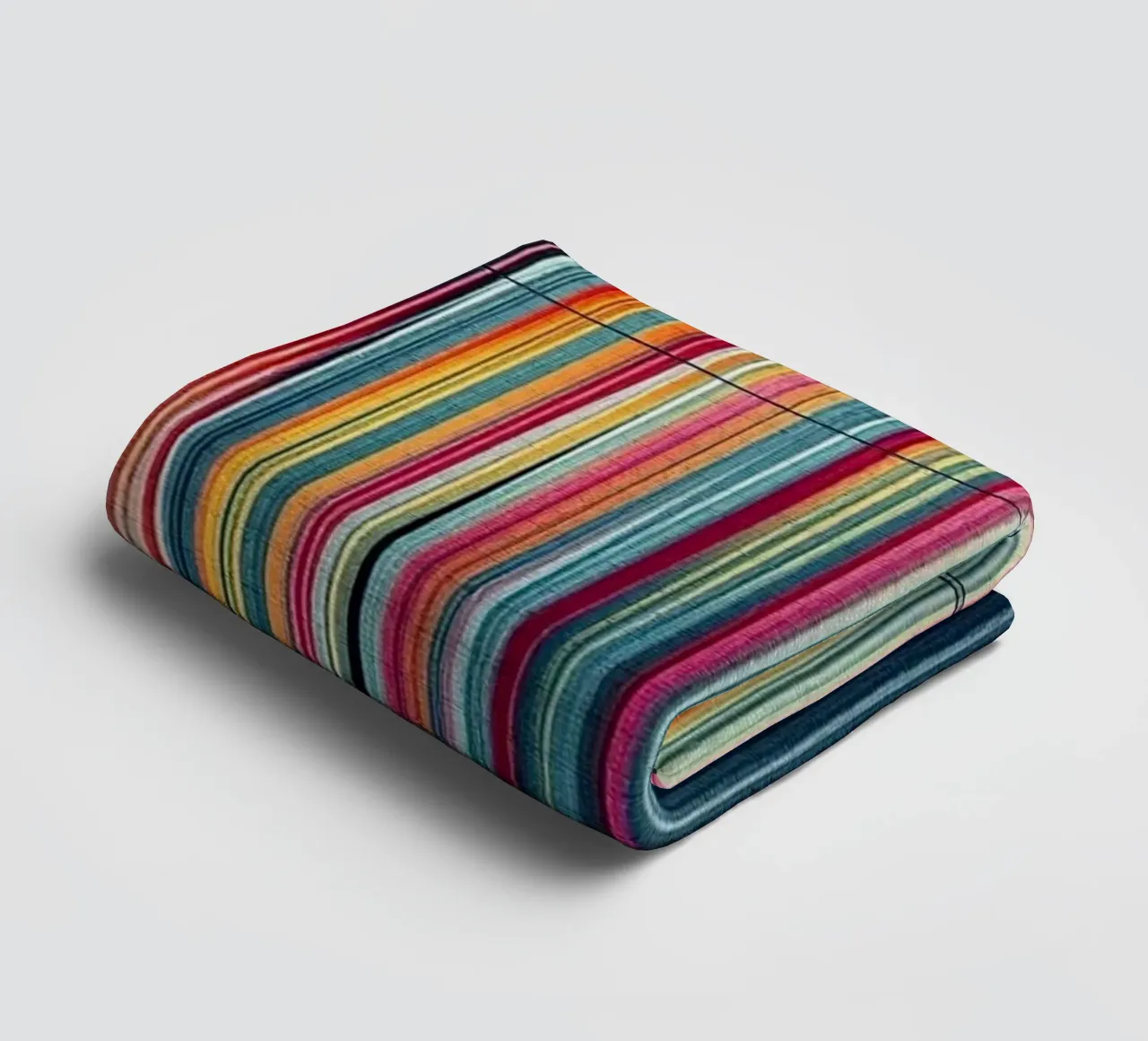 Vibrant Spectrum: A Modern Abstract Vertical Line Art towel by Artistic-shop