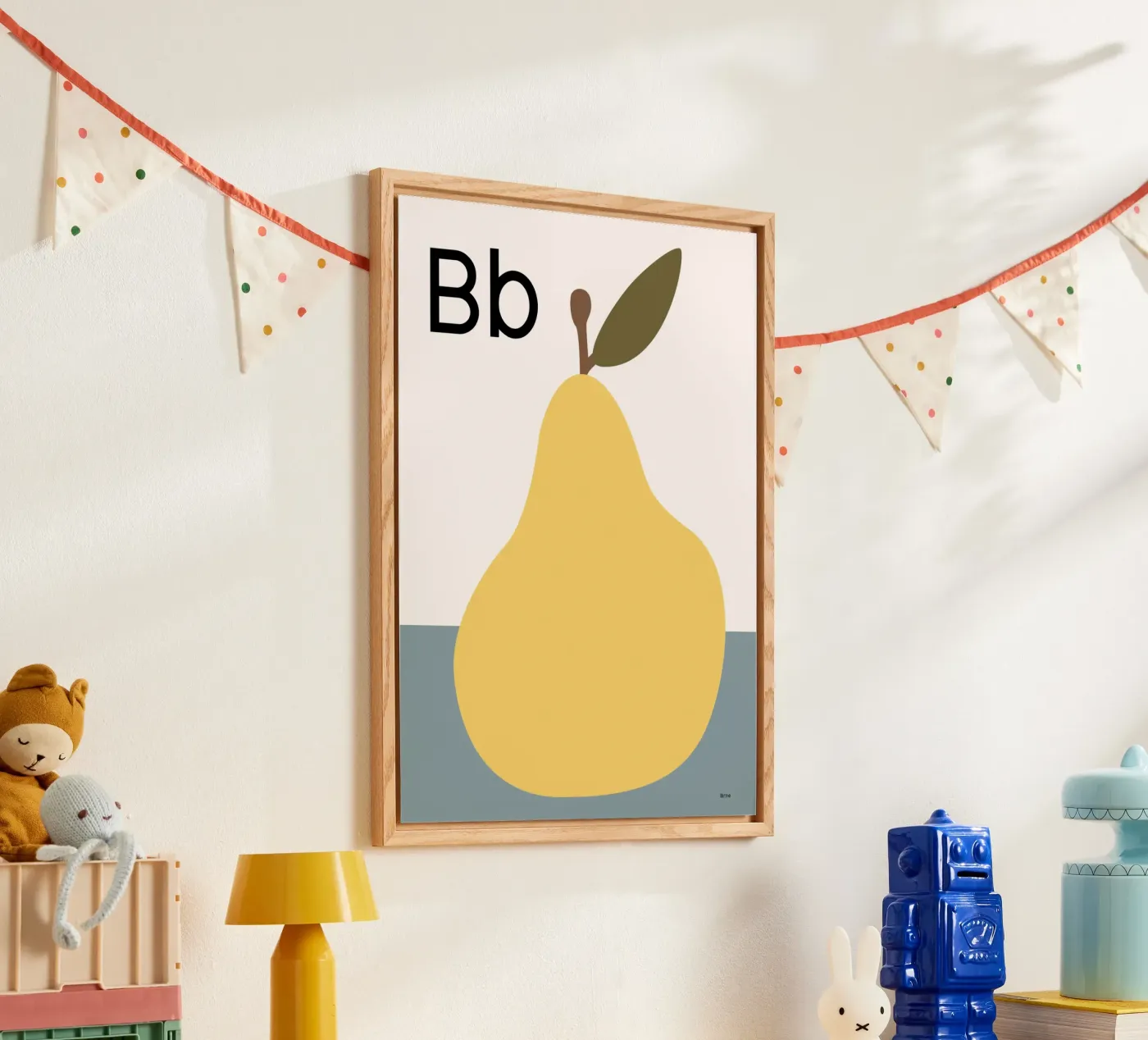 Pear acrylic glass by PurePeachStudio