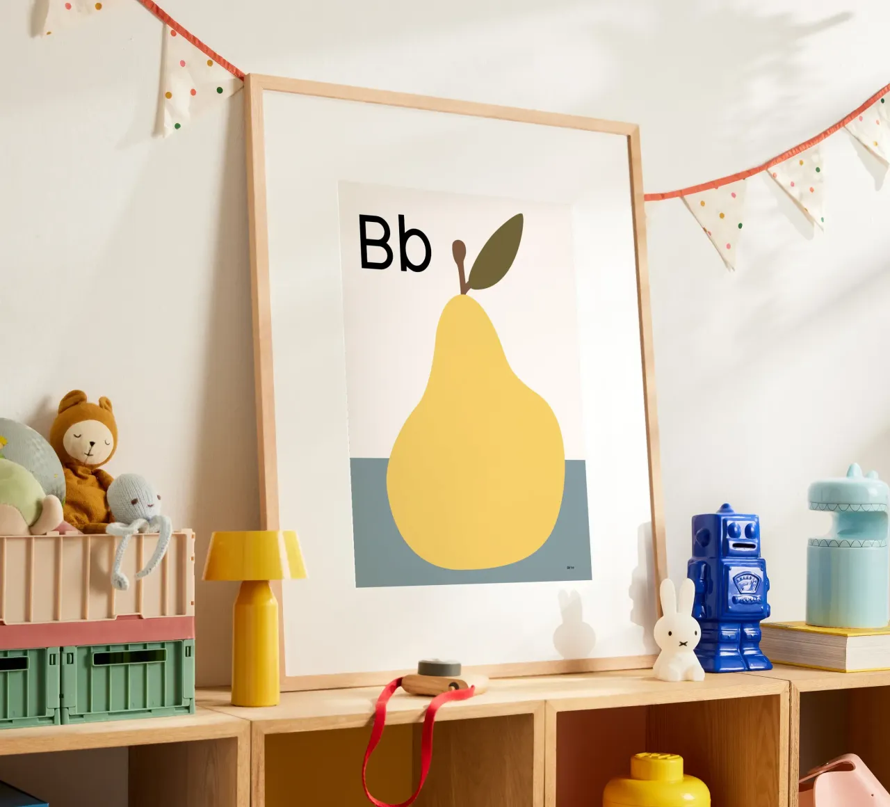 Pear poster by PurePeachStudio