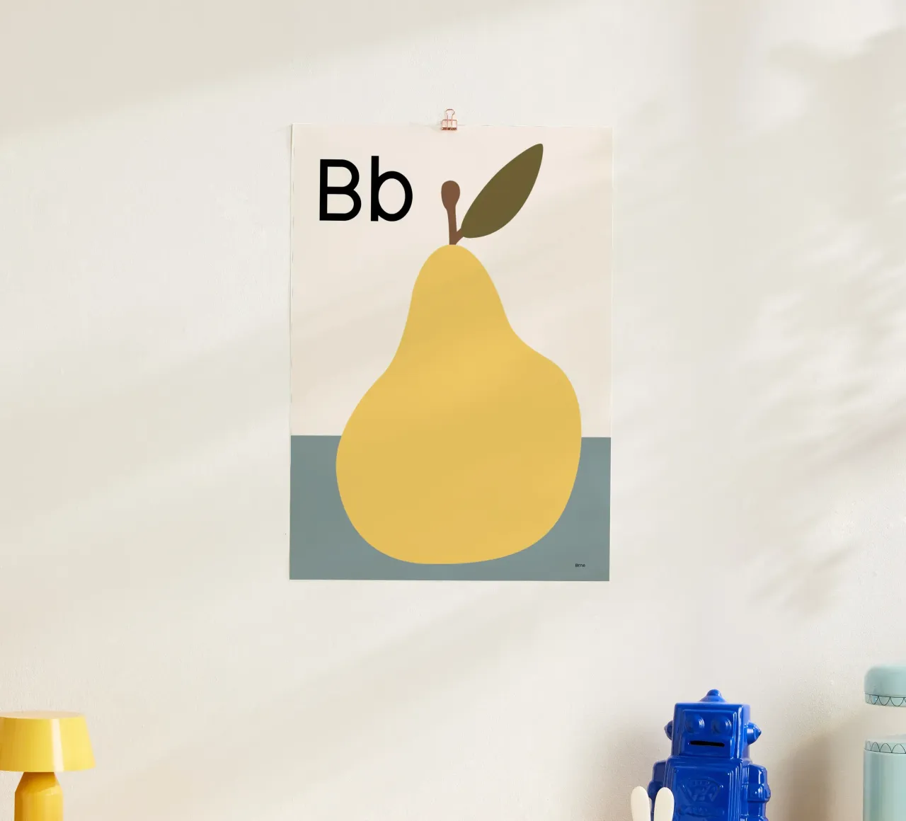 Pear poster by PurePeachStudio