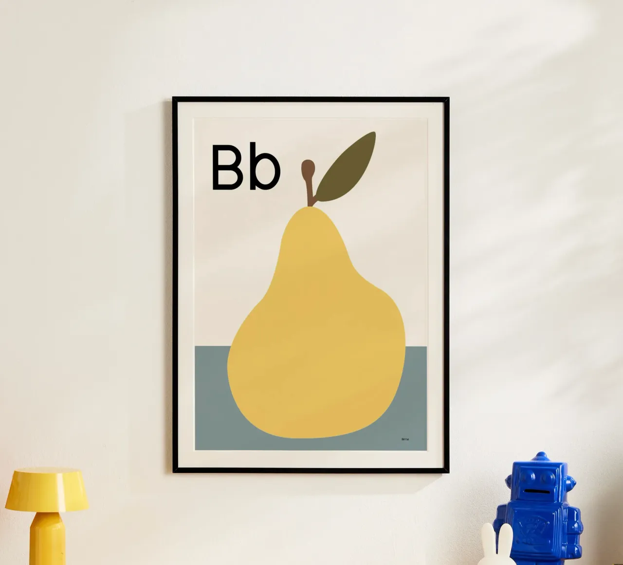 Pear poster by PurePeachStudio