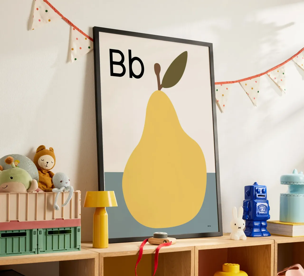 Pear poster by PurePeachStudio
