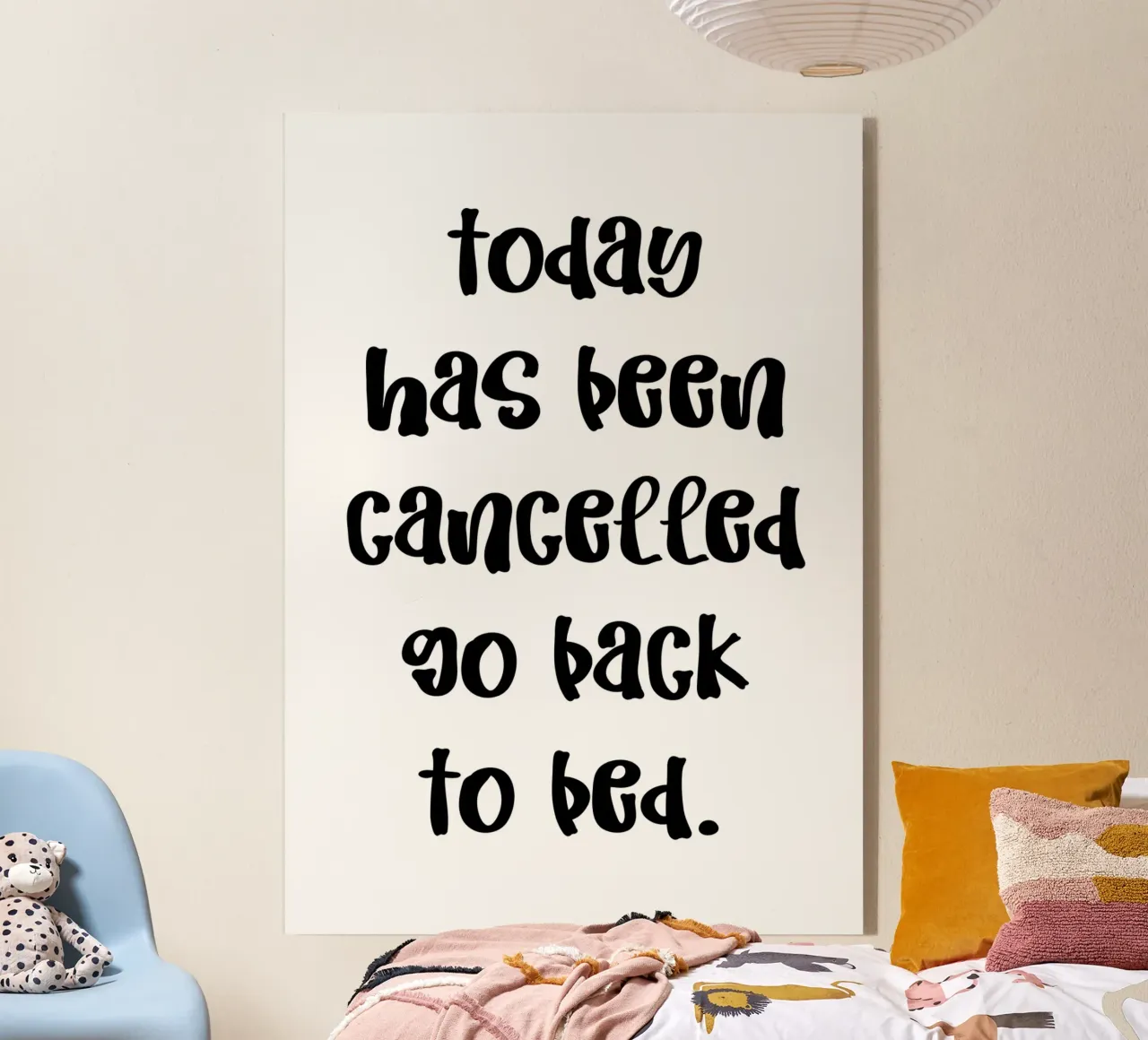 Today has been cancelled plexiglass da PinkCandyWalls