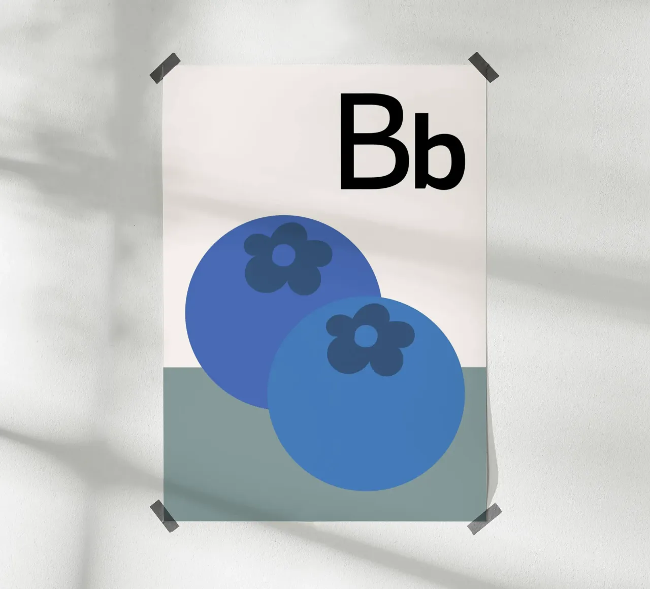 Blueberries carta hahnemühle da PurePeachStudio