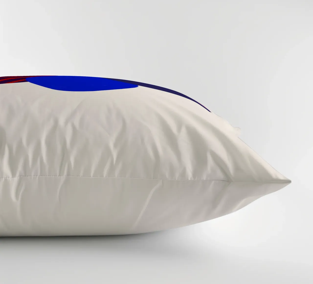 Weihnachtsbaumkugeln Color Block cuscino da Sophie Augustin Illustration