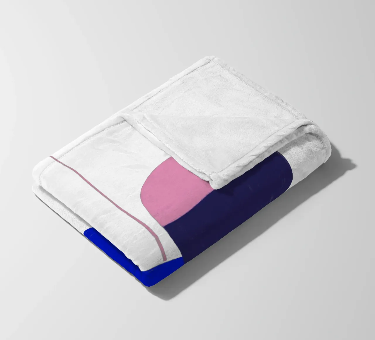 Weihnachtsbaumkugeln Color Block coperta in pile da Sophie Augustin Illustration