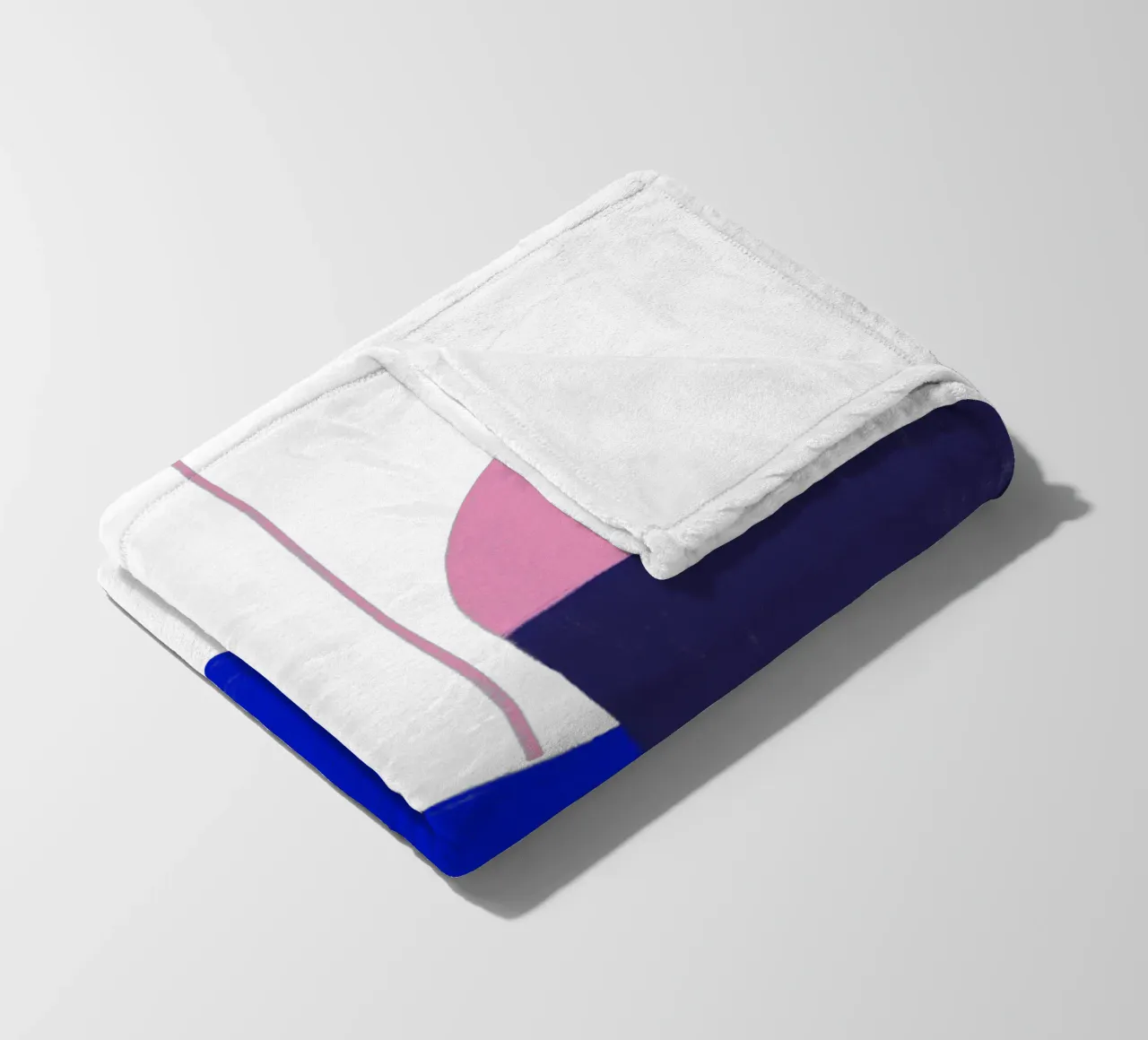 Weihnachtsbaumkugeln Color Block coperta in pile da Sophie Augustin Illustration