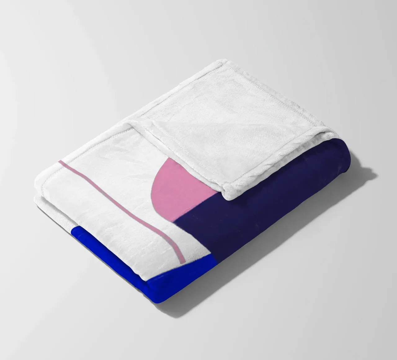 Weihnachtsbaumkugeln Color Block coperta in pile da Sophie Augustin Illustration
