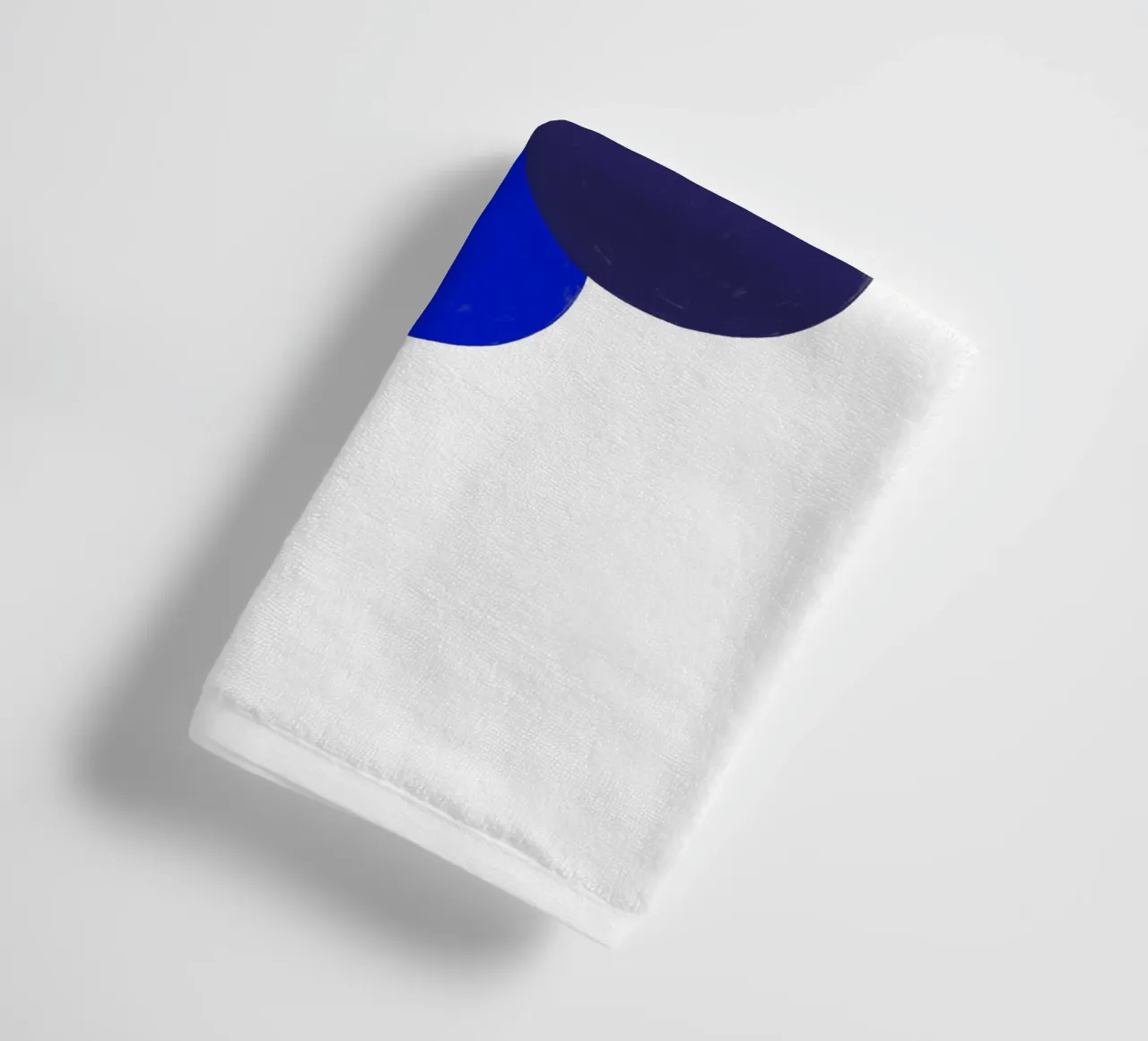 Weihnachtsbaumkugeln Color Block toalla de baño de Sophie Augustin Illustration