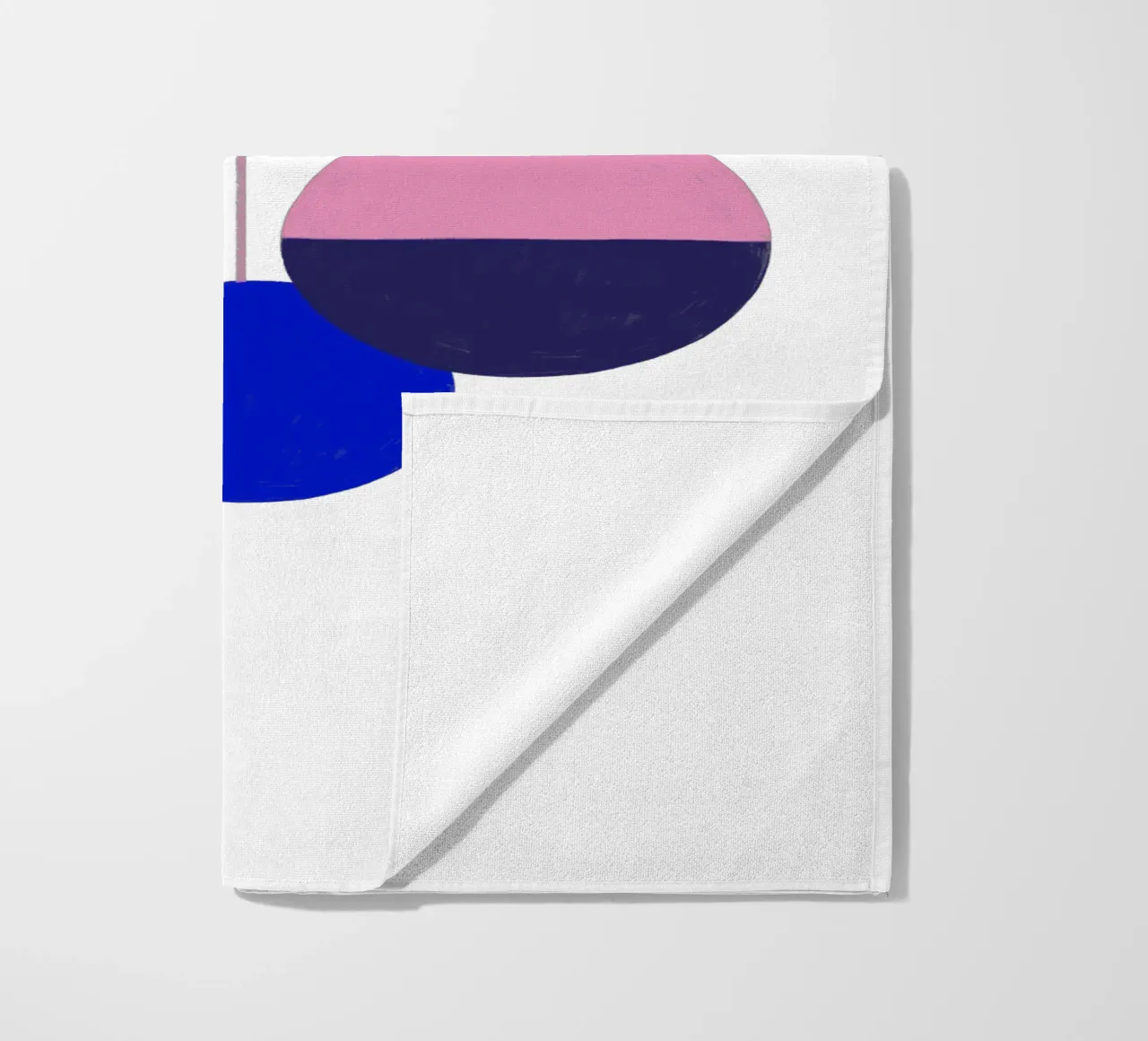 Weihnachtsbaumkugeln Color Block toalla de playa de Sophie Augustin Illustration