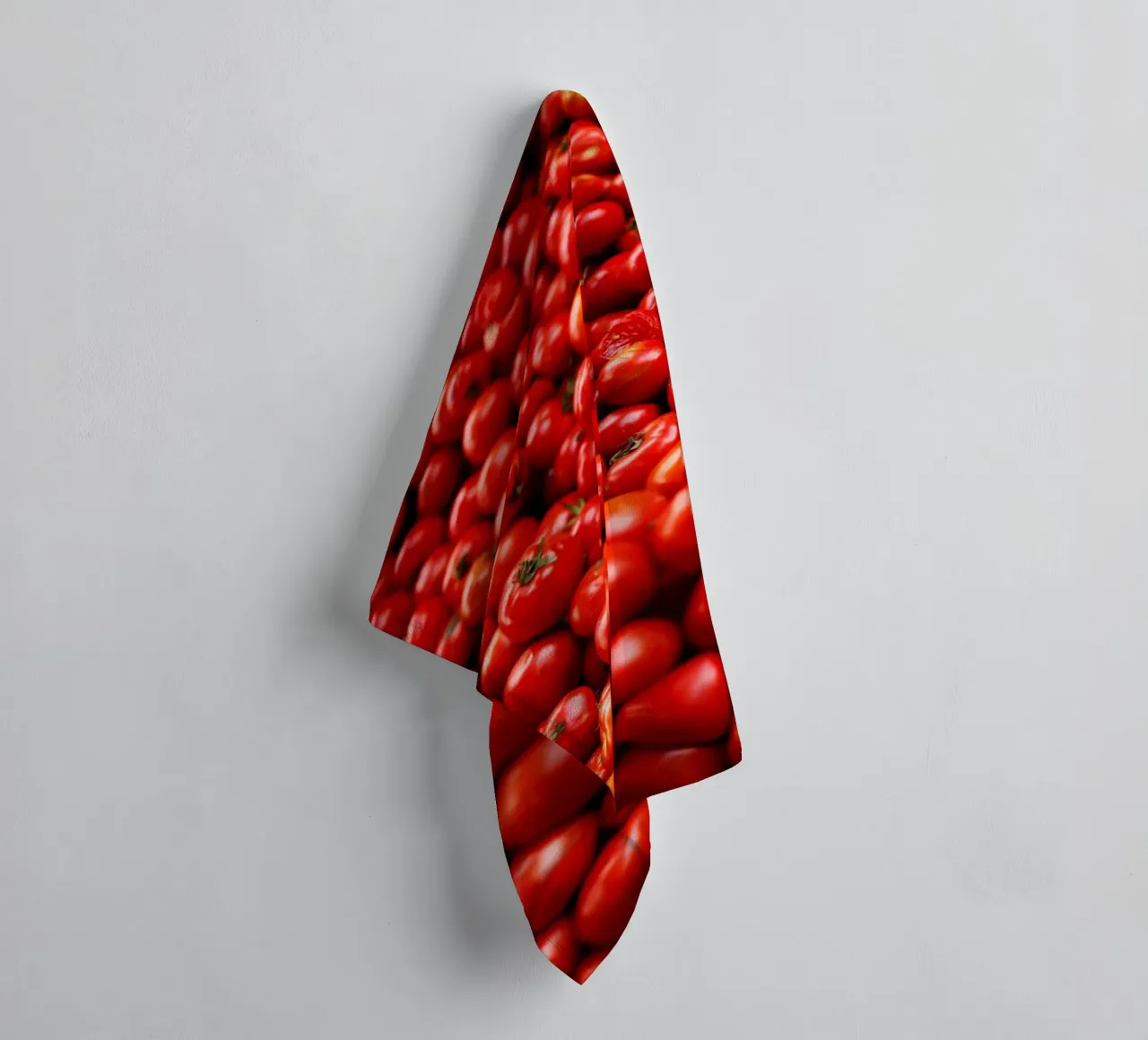 Pomodori al Cairo (Egitto) asciugamano da bagno da Simon Koy