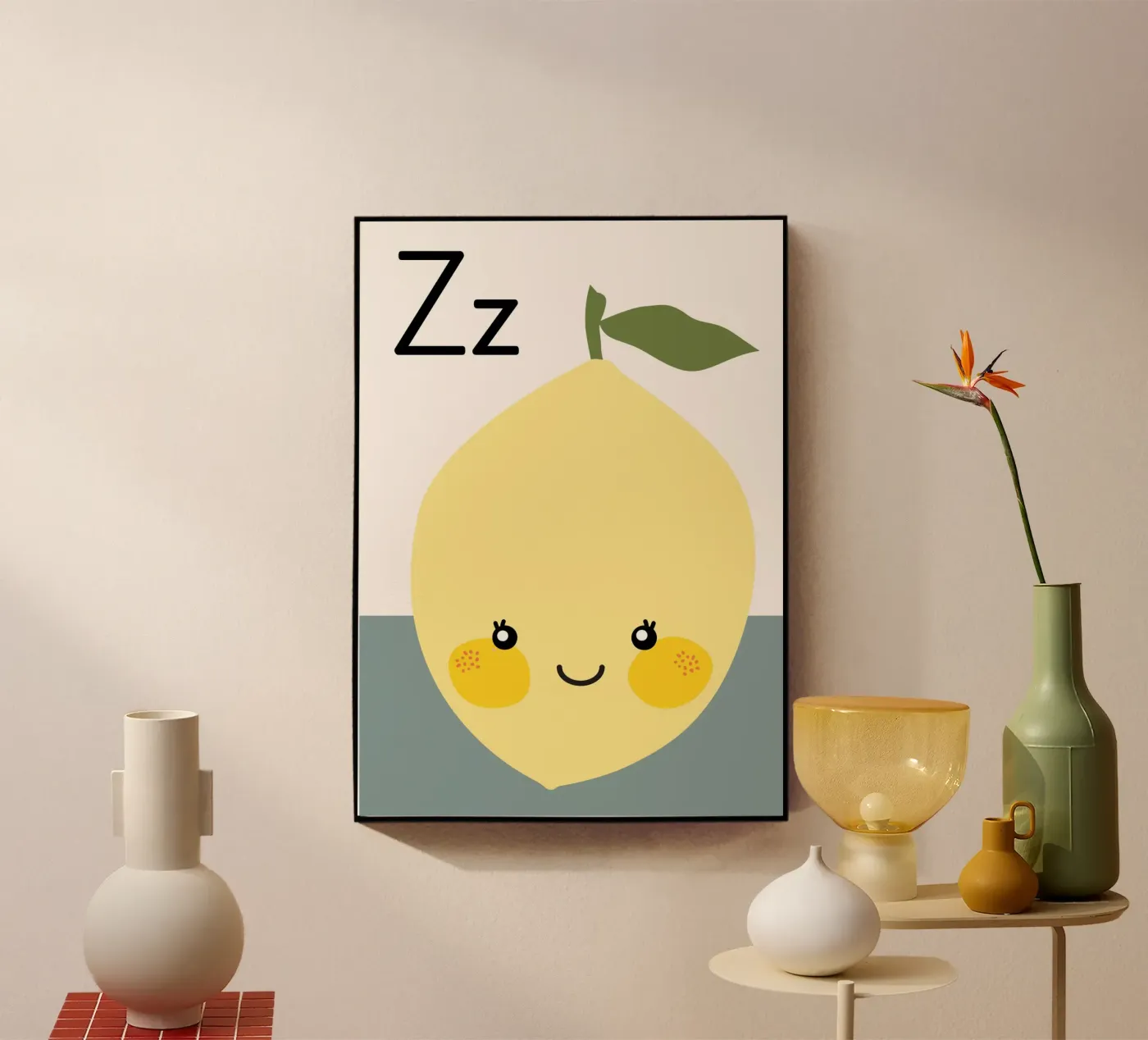 Zitrone acryl van PurePeachStudio