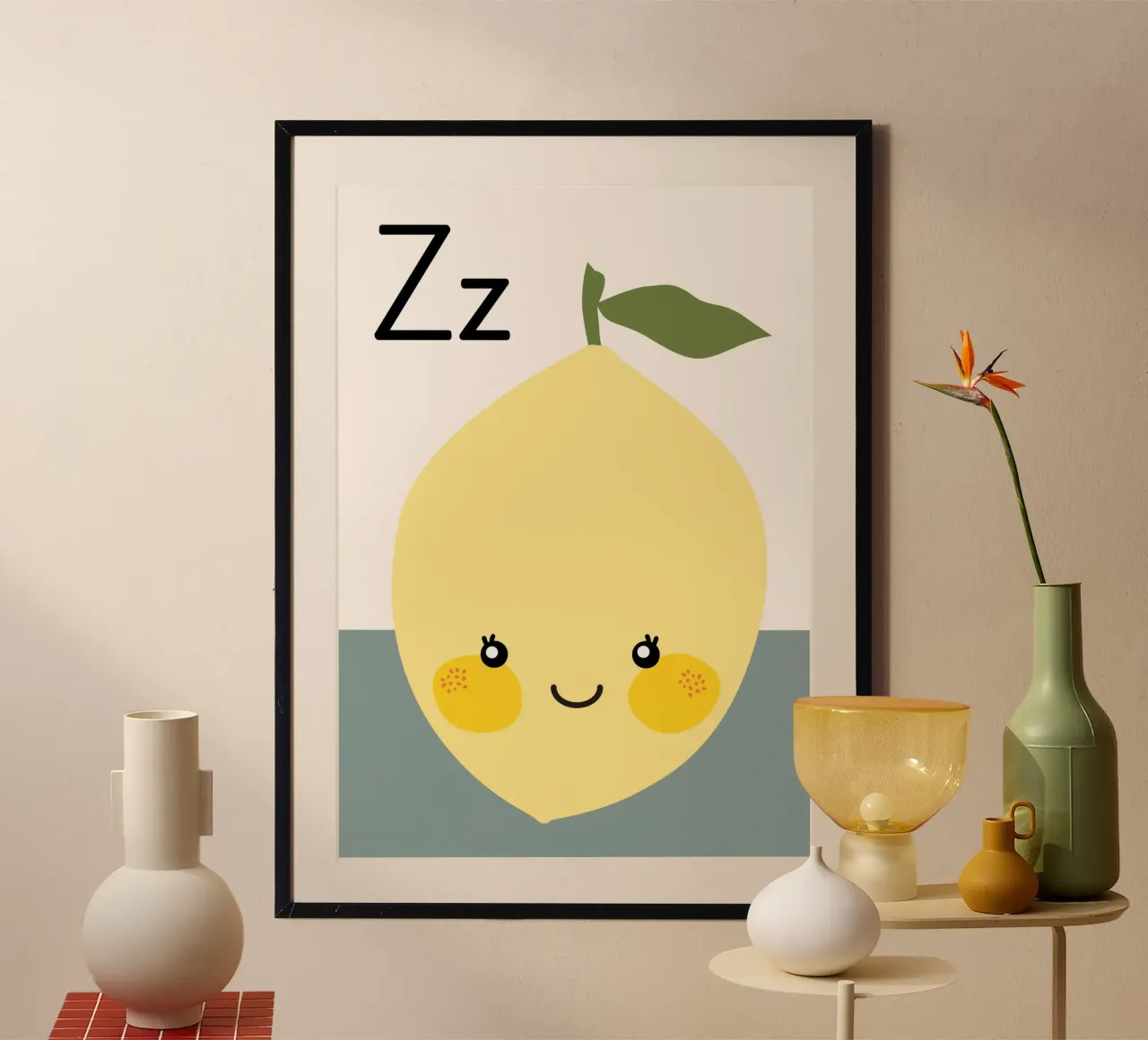 Zitrone poster da PurePeachStudio