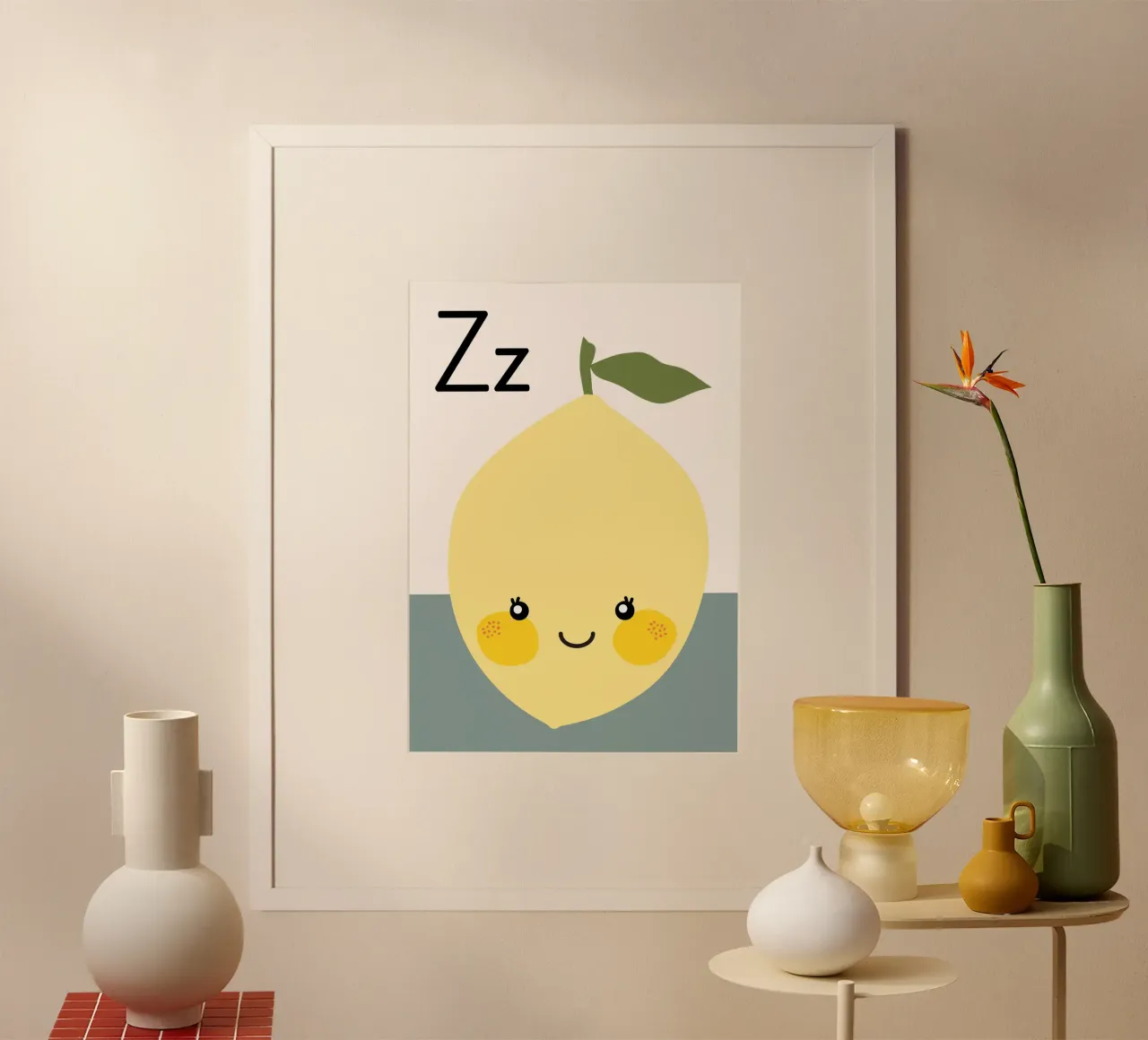 Zitrone poster da PurePeachStudio