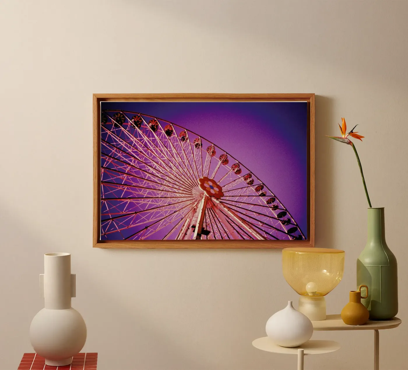 Ferris canvas by BLAEK Design Studio