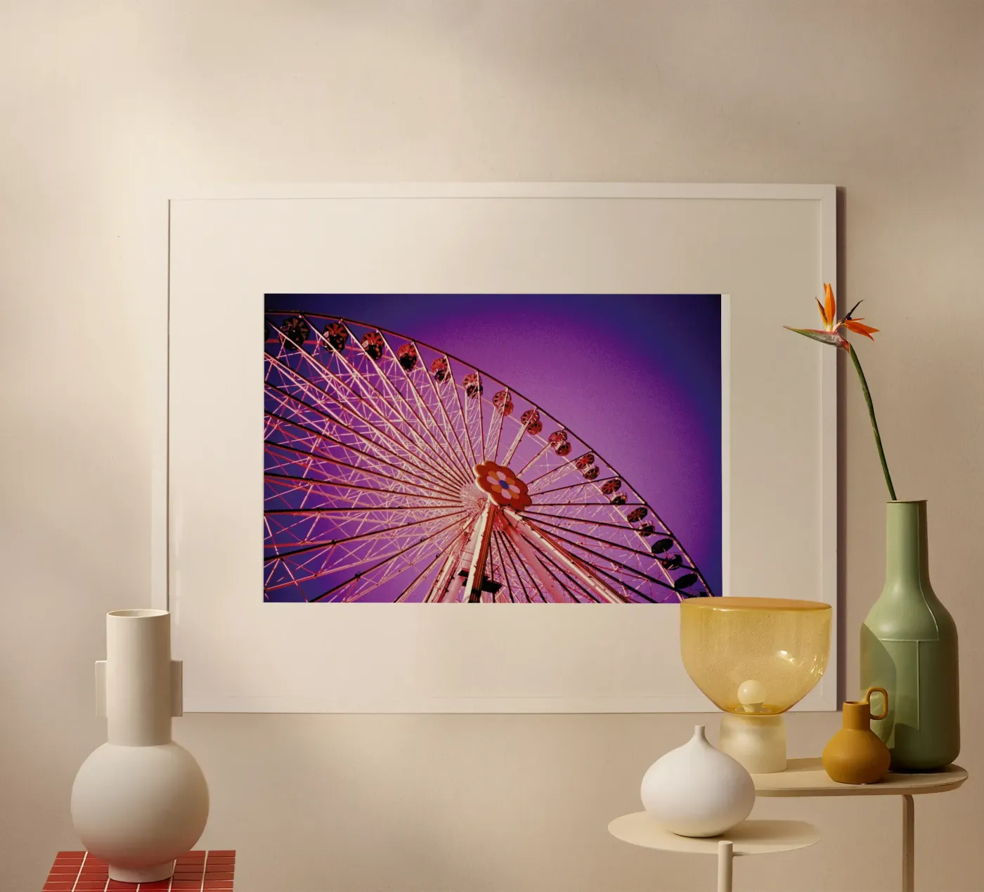 Ferris Poster von BLAEK Design Studio