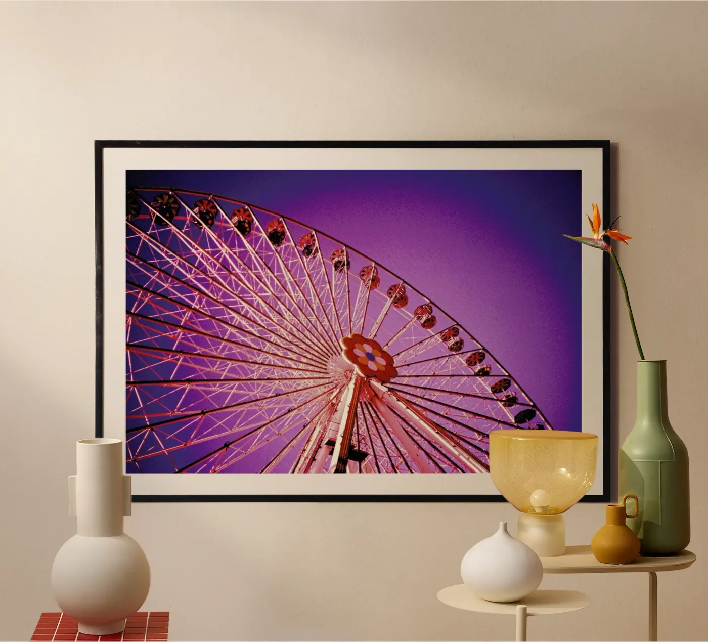 Ferris Poster von BLAEK Design Studio