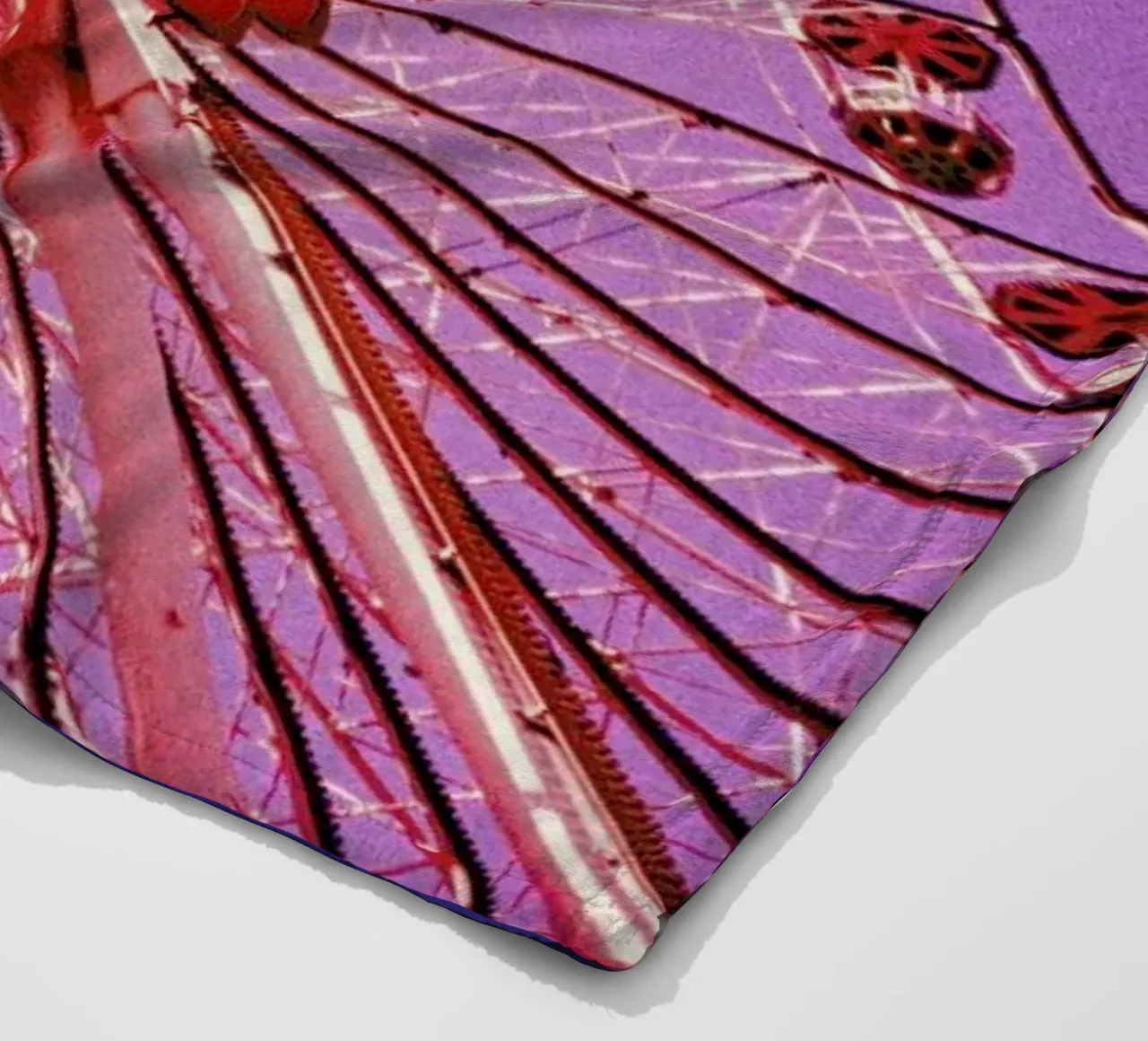 Ferris Fleecedecke von BLAEK Design Studio