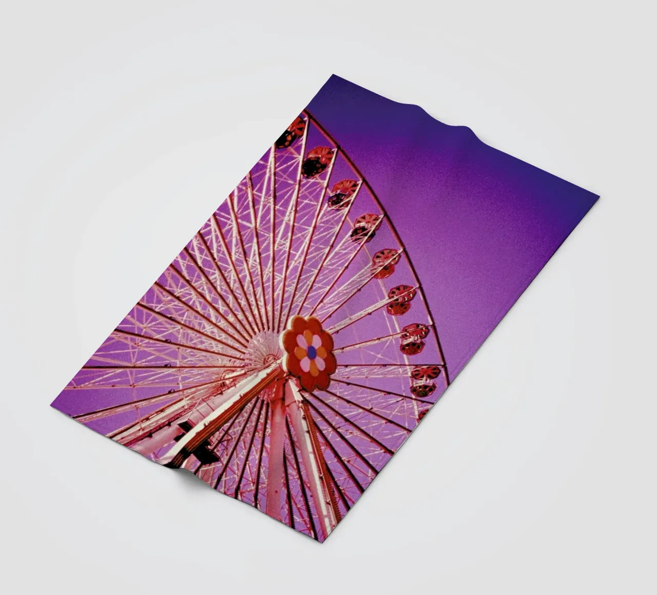 Ferris Fleecedecke von BLAEK Design Studio