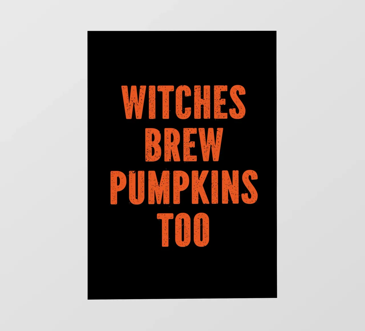 Whitches brew pumpkins too telo in pvc da PinkCandyWalls
