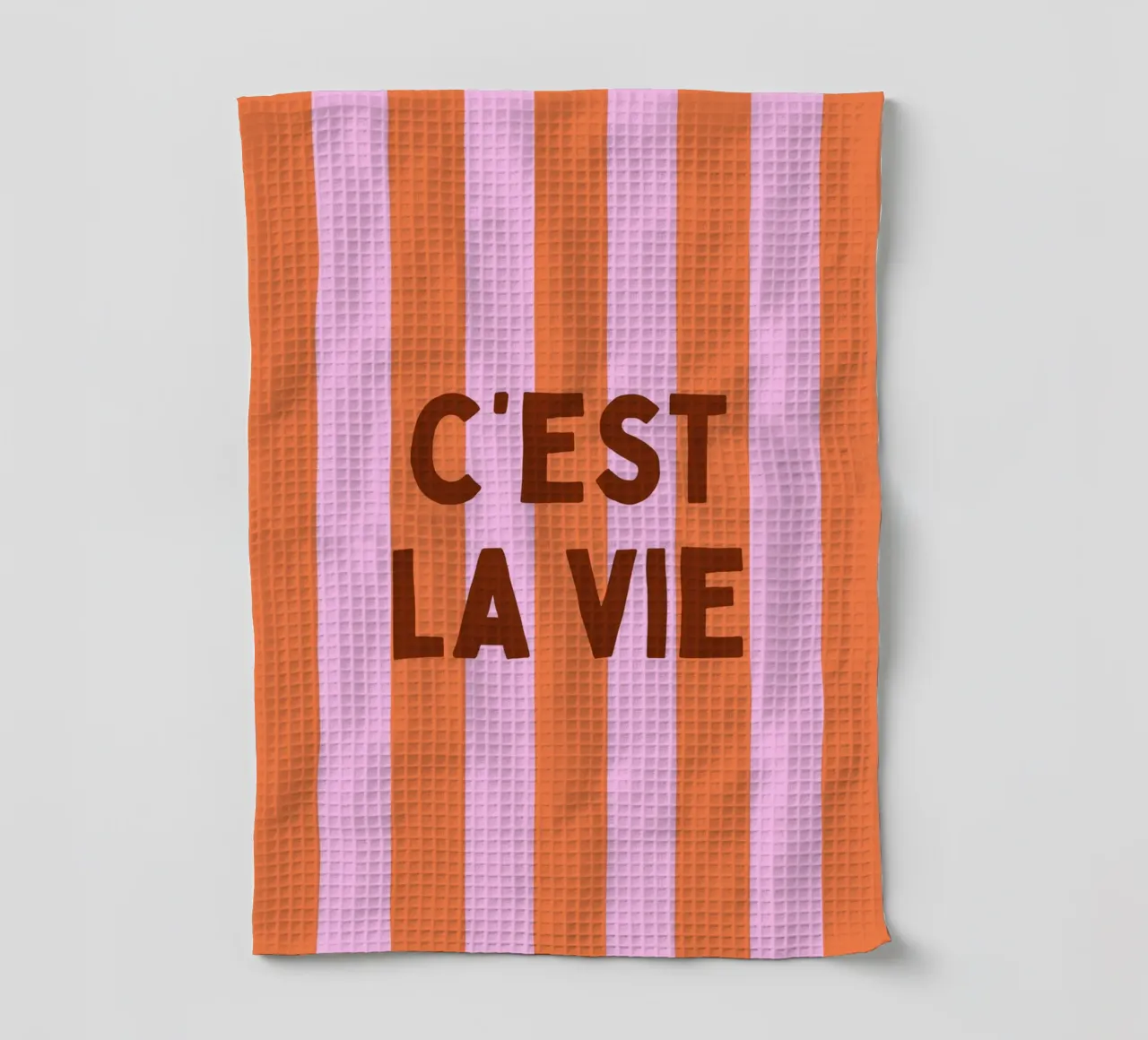 C'est La Vie canovaccio da cucina da PurePeachStudio