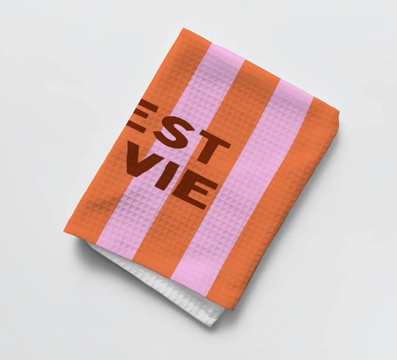 C'est La Vie Geschirrtuch von PurePeachStudio