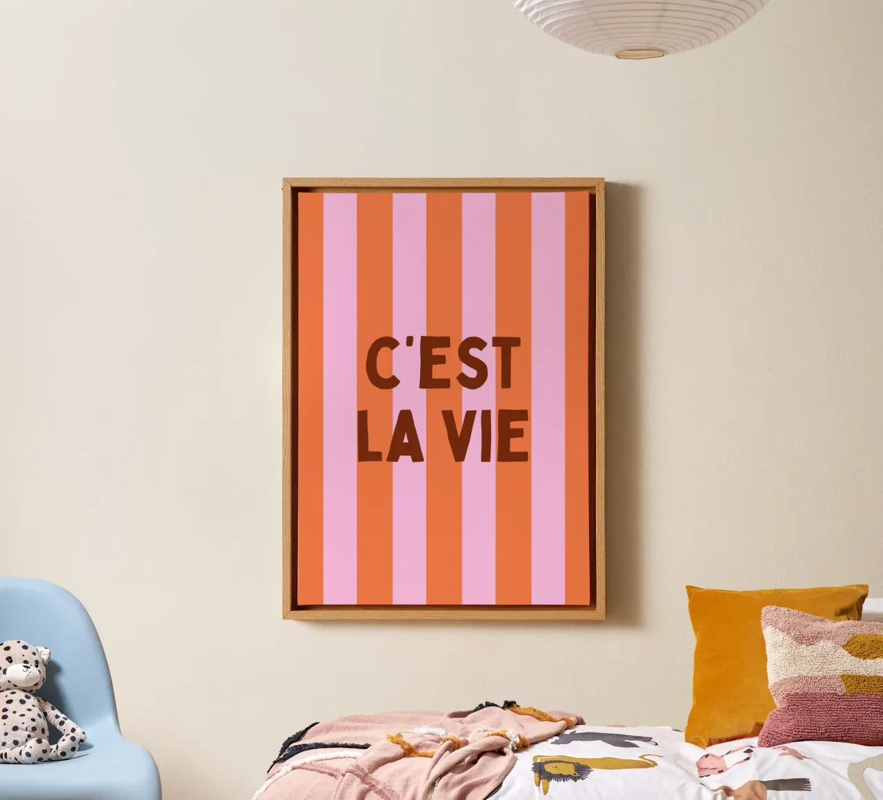 C'est La Vie tela da PurePeachStudio