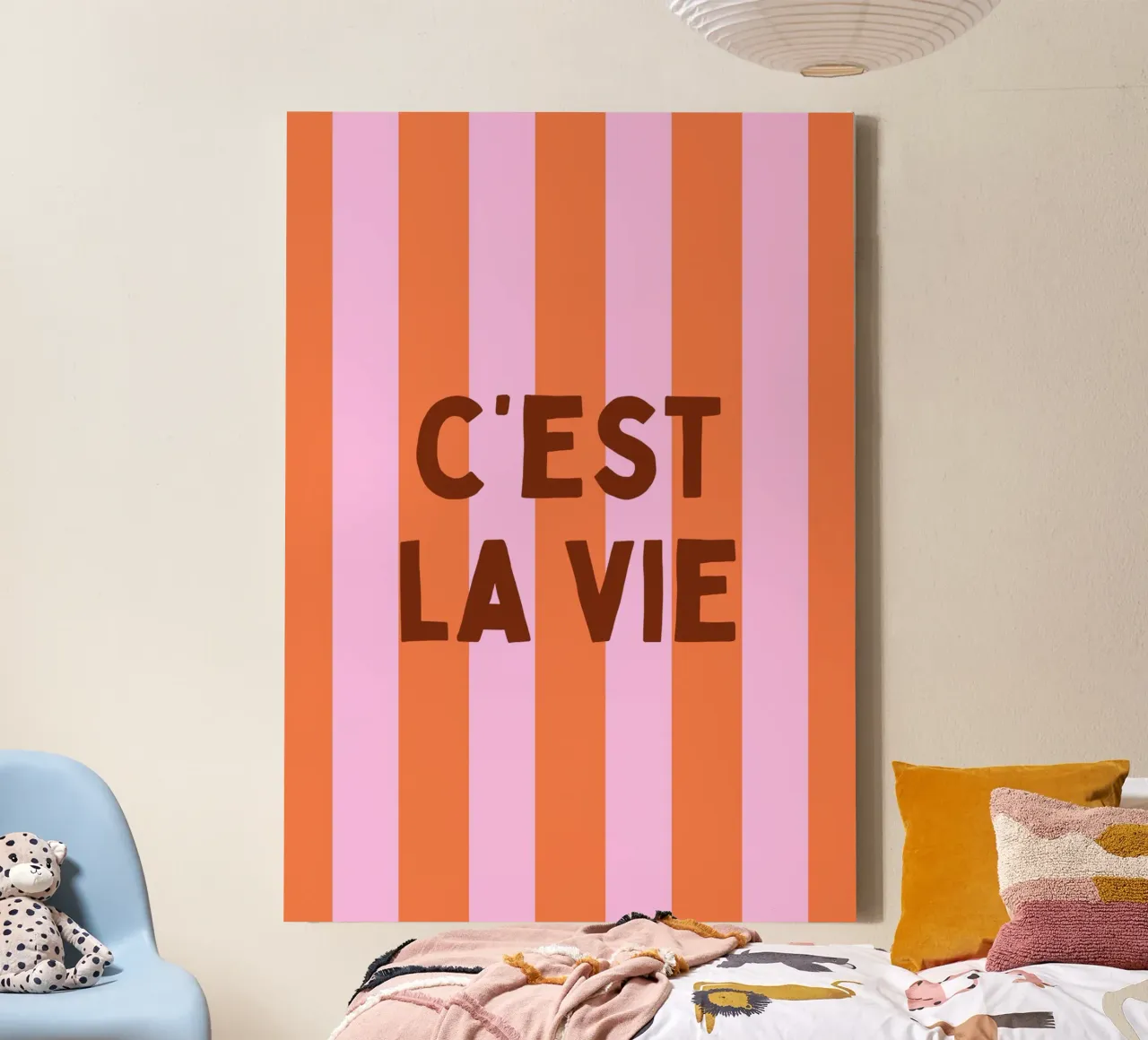 C'est La Vie tela da PurePeachStudio
