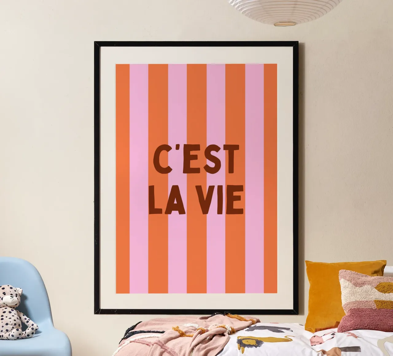 C'est La Vie poster da PurePeachStudio