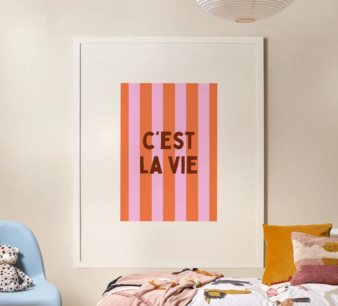 C'est La Vie poster da PurePeachStudio