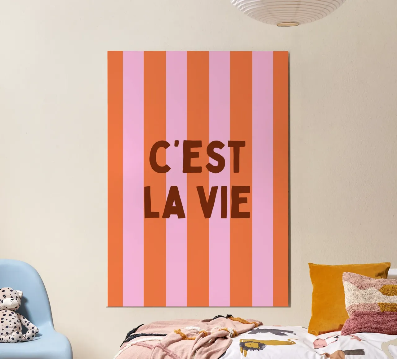 C'est La Vie poster da PurePeachStudio