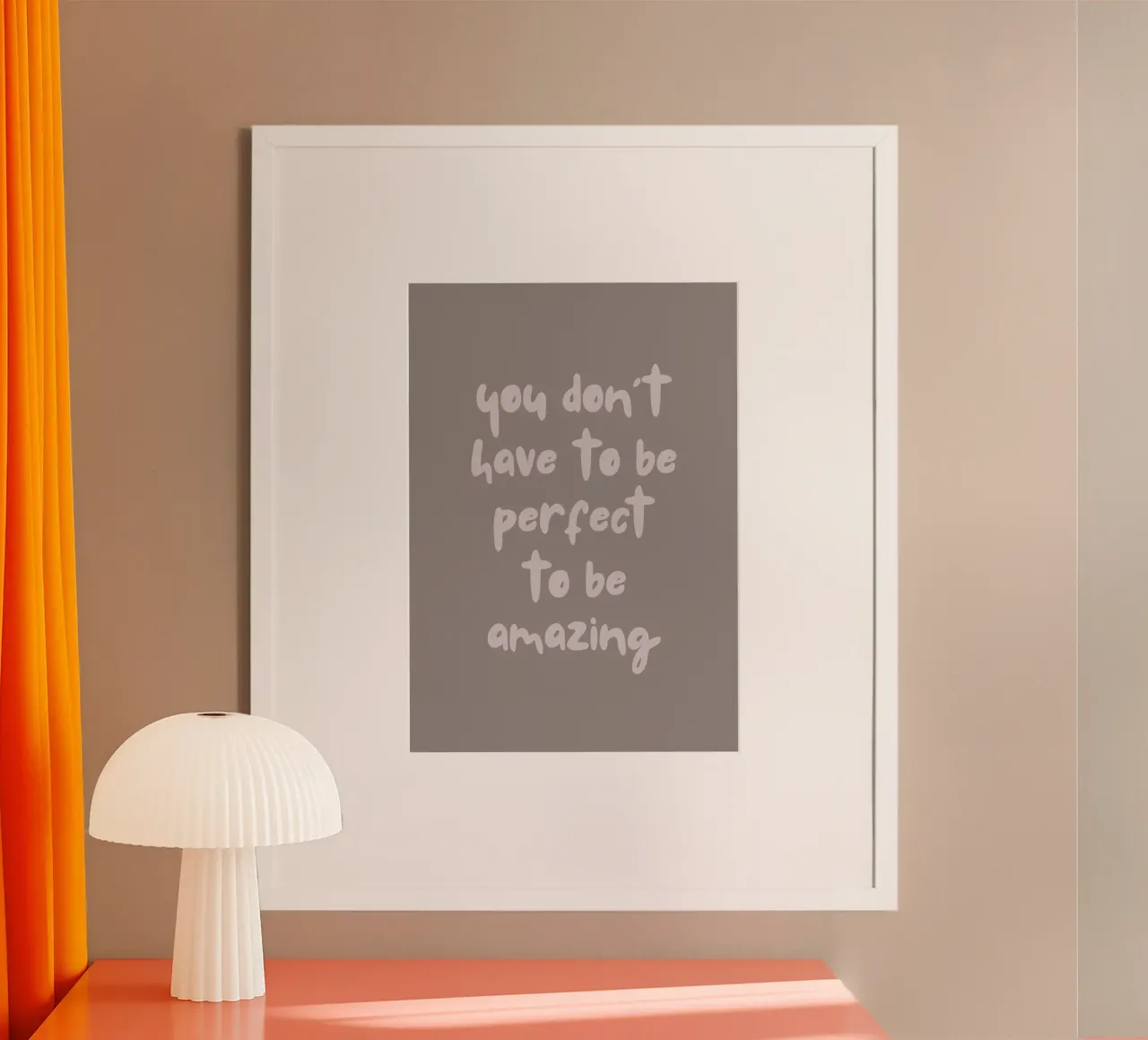 you don't have to be perfect hahnemühle de PinkCandyWalls
