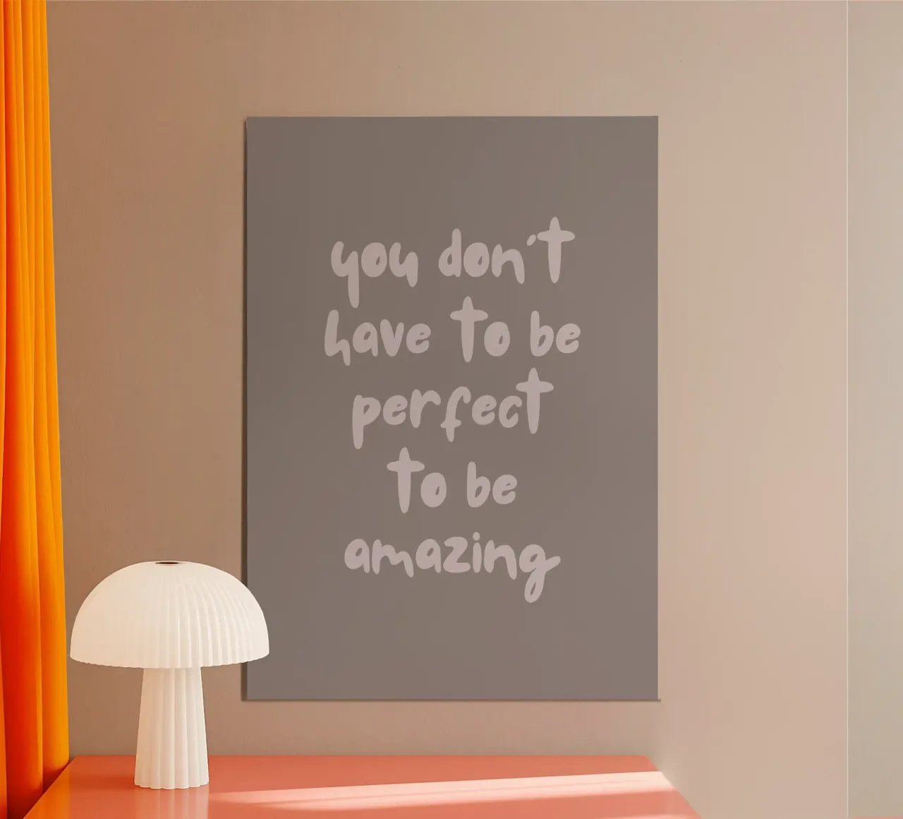 you don't have to be perfect hahnemühle de PinkCandyWalls