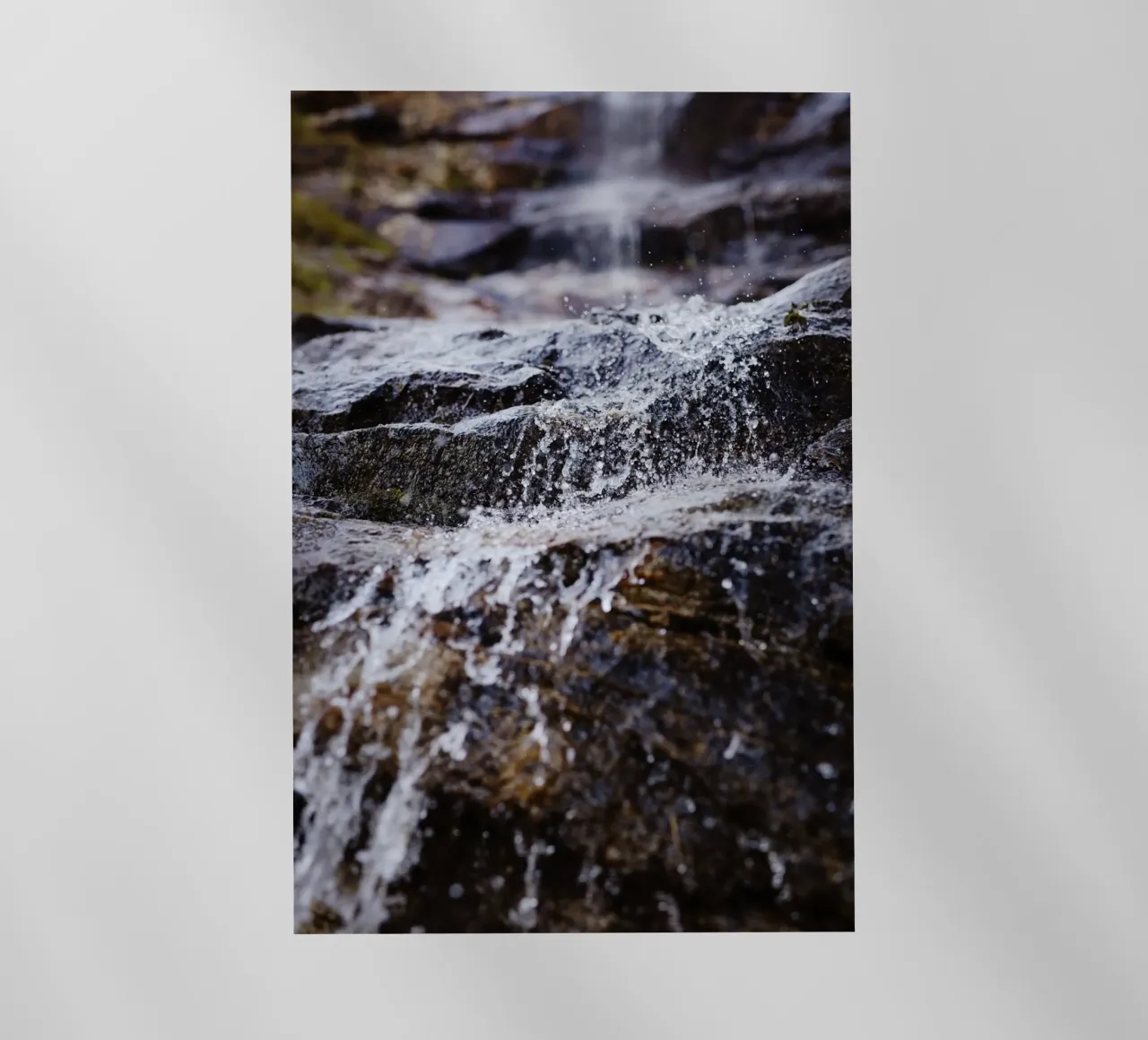 Cascata a Triol (Austria) pellicola backlit da Simon Koy