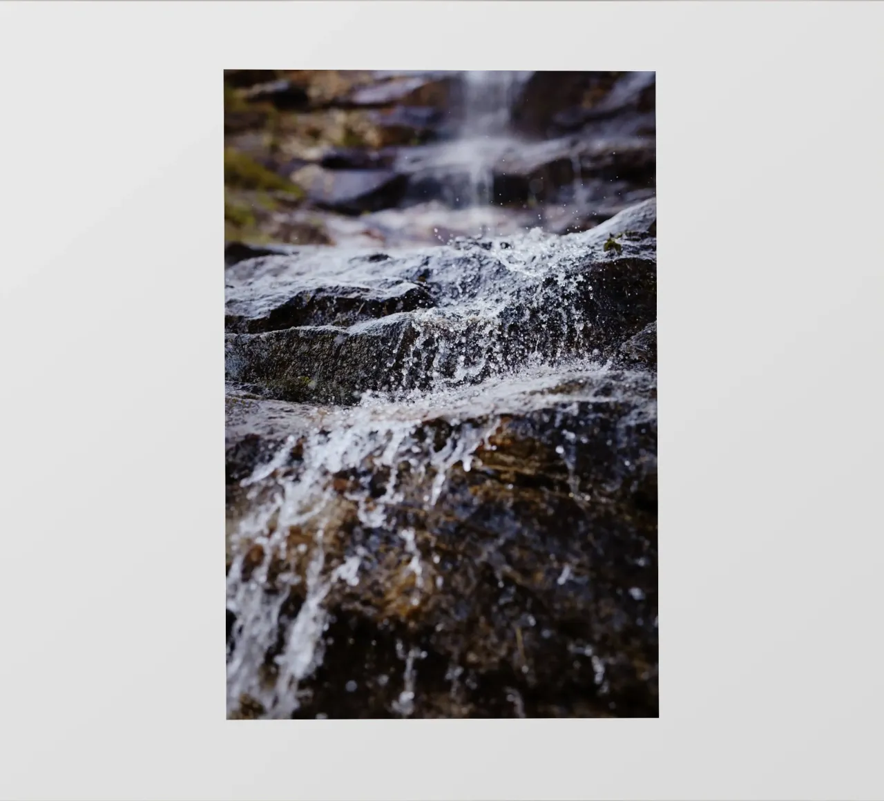 Cascata a Triol (Austria) pellicola backlit da Simon Koy