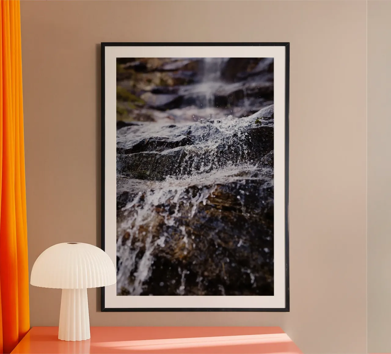 Cascata a Triol (Austria) poster da Simon Koy
