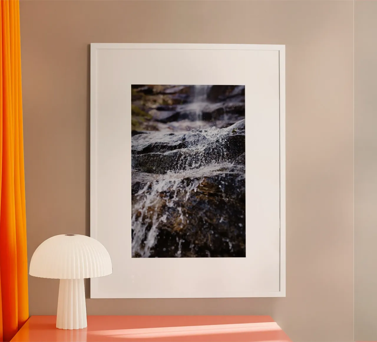 Cascata a Triol (Austria) poster da Simon Koy