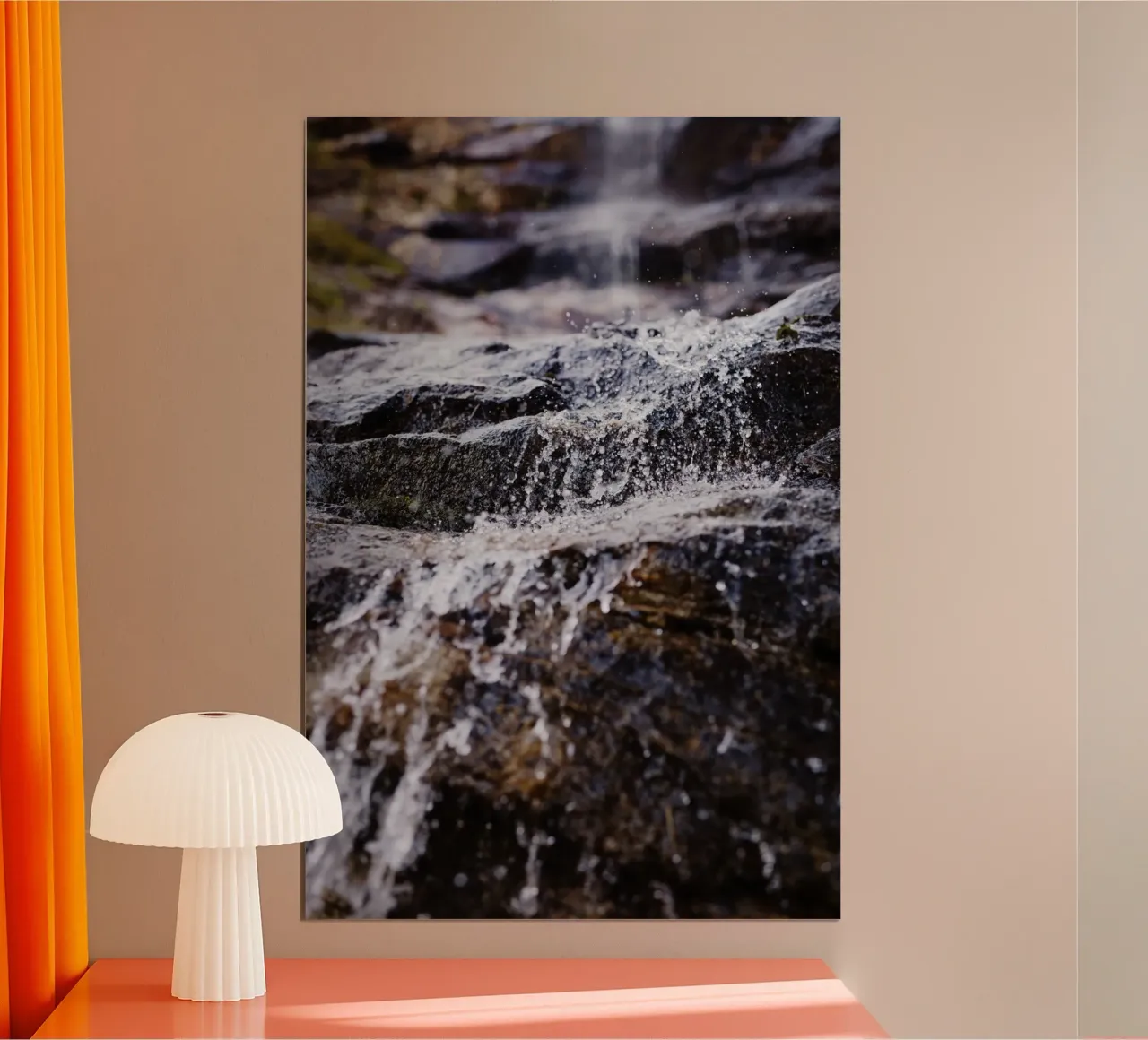 Cascata a Triol (Austria) poster da Simon Koy