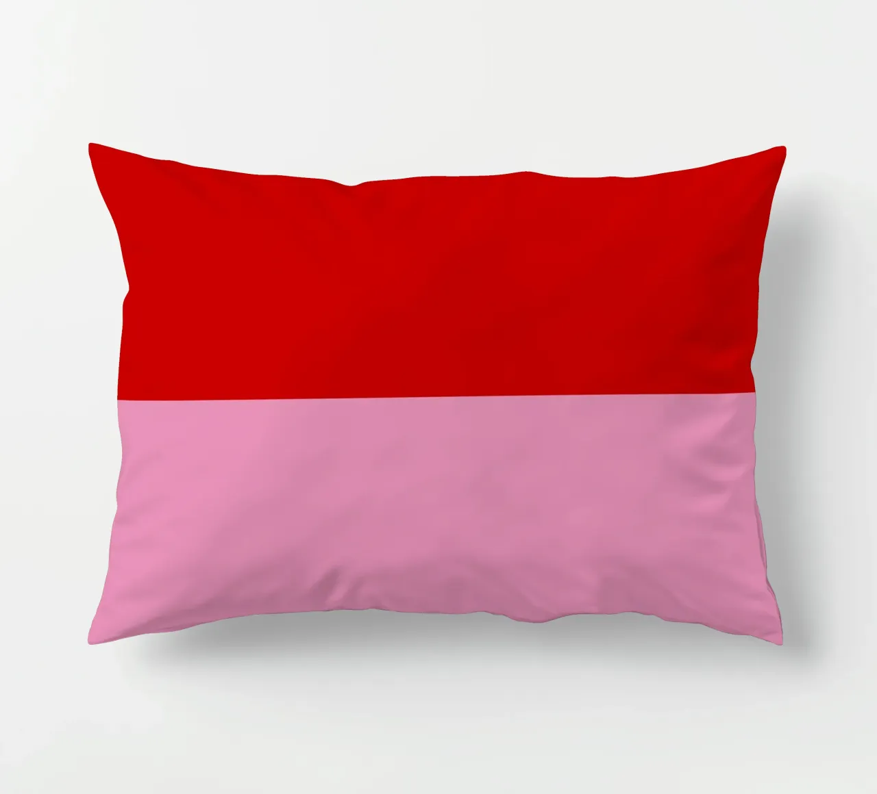 Hohoho Color Block Rot Pink cuscino da Sophie Augustin Illustration
