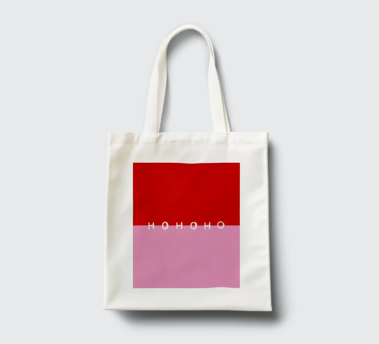 Hohoho Color Block Rot Pink tote bag de Sophie Augustin Illustration