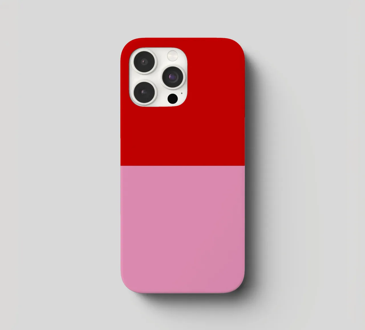 Hohoho Color Block Rot Pink cover iphone da Sophie Augustin Illustration