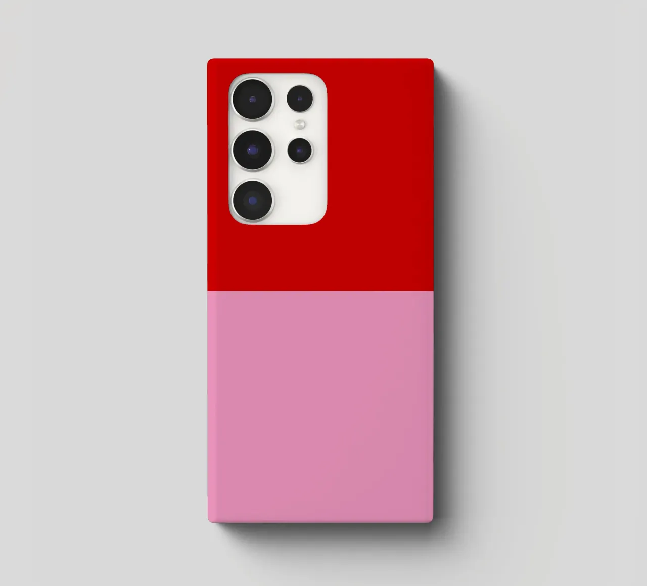 Hohoho Color Block Rot Pink cover samsung da Sophie Augustin Illustration