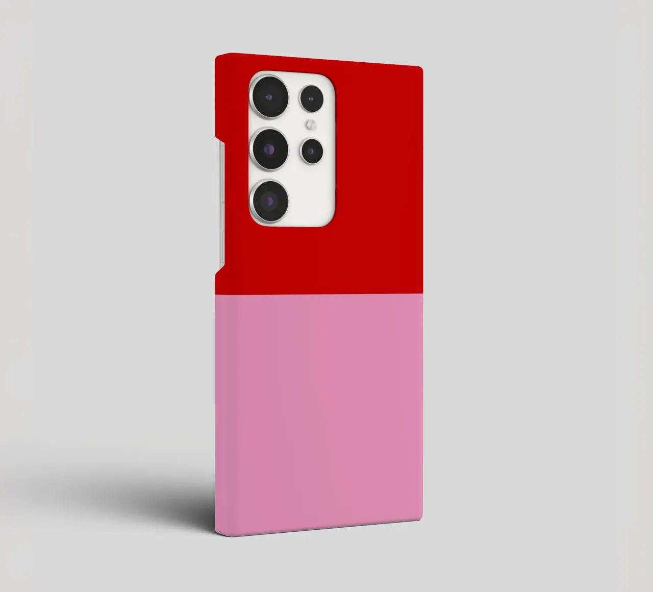 Hohoho Color Block Rot Pink cover samsung da Sophie Augustin Illustration