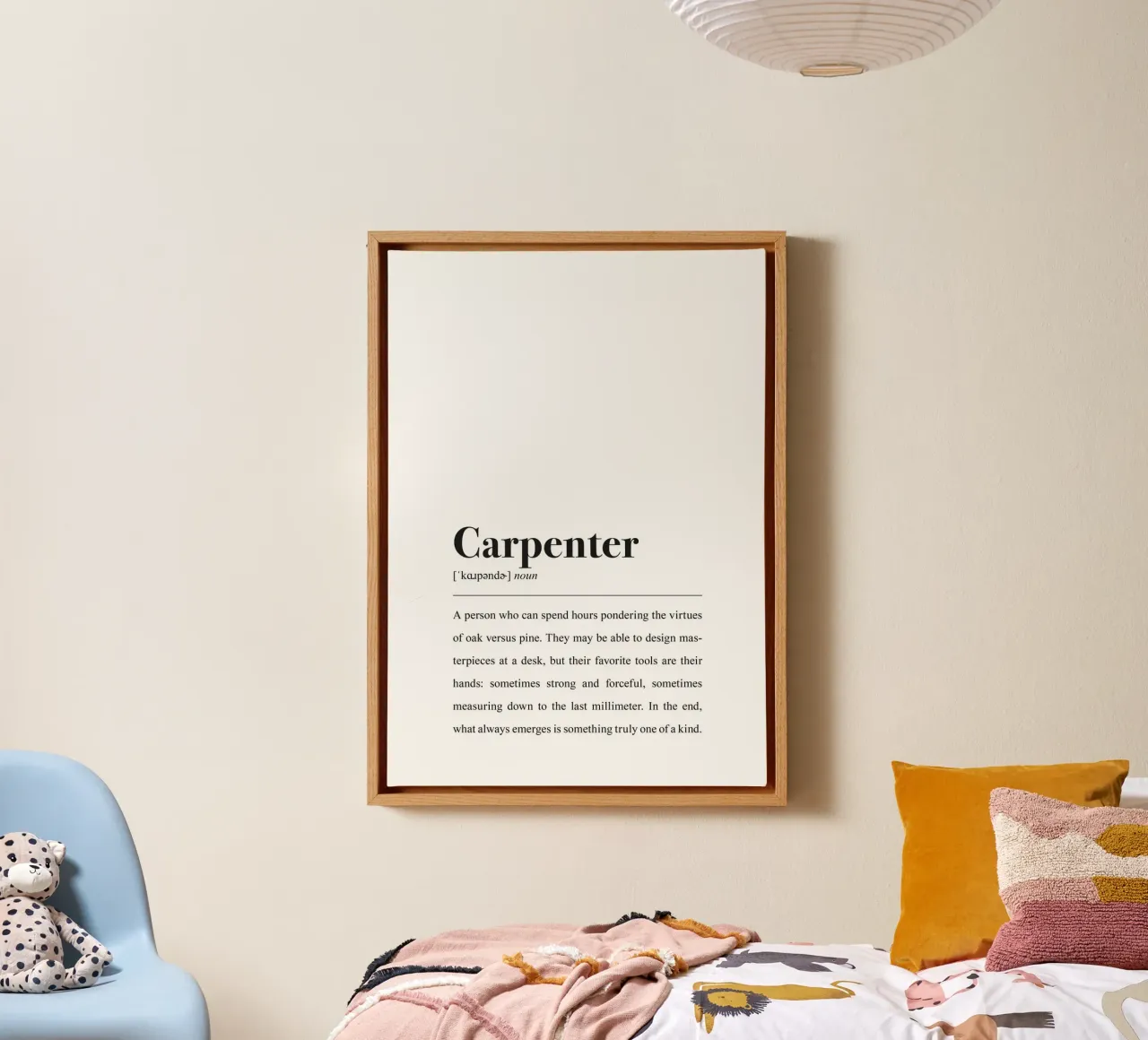 Tischler definition in the Style dictionary (English version) canvas by Pulse of Art