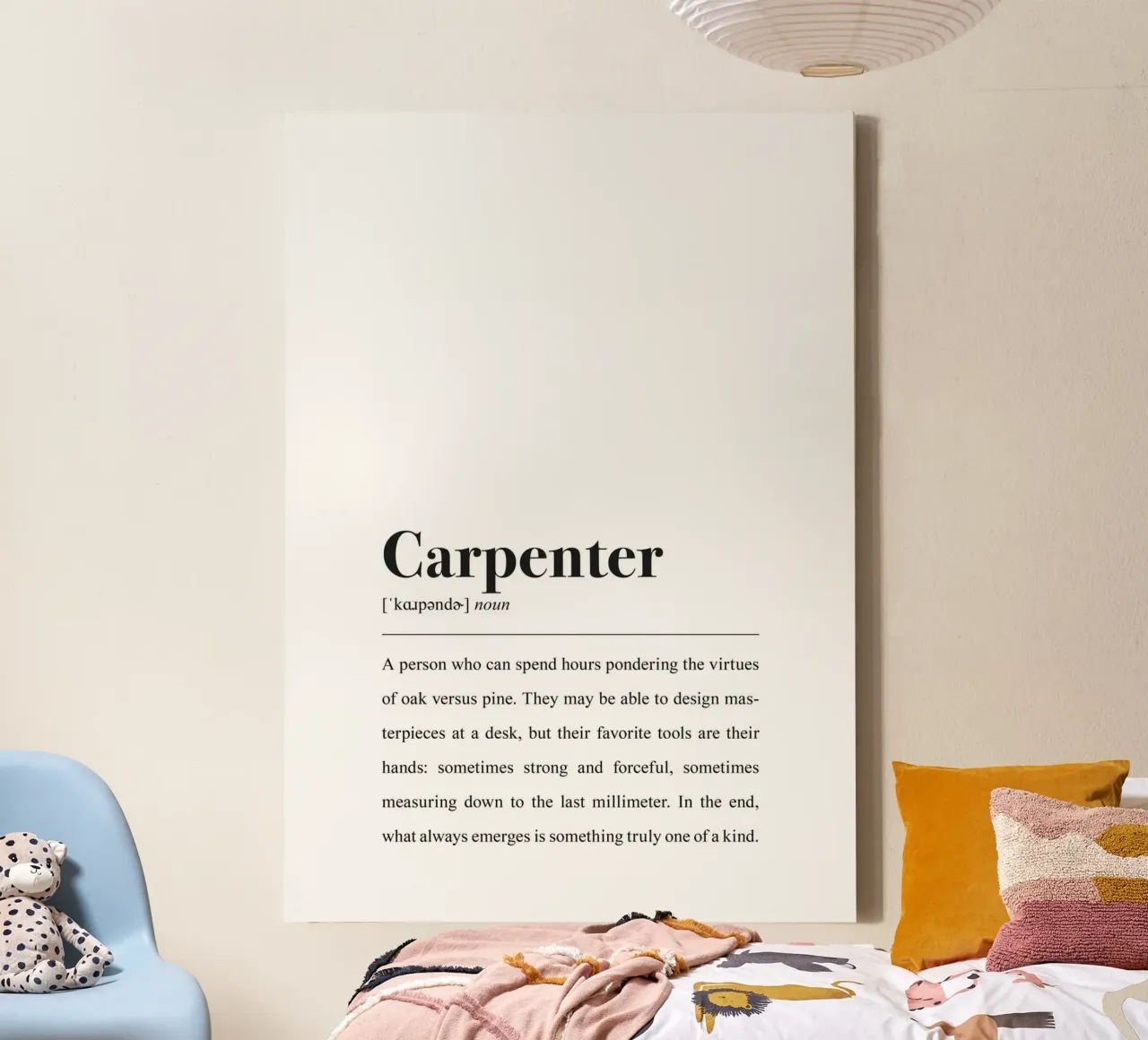 Tischler definition in the Style dictionary (English version) canvas by Pulse of Art